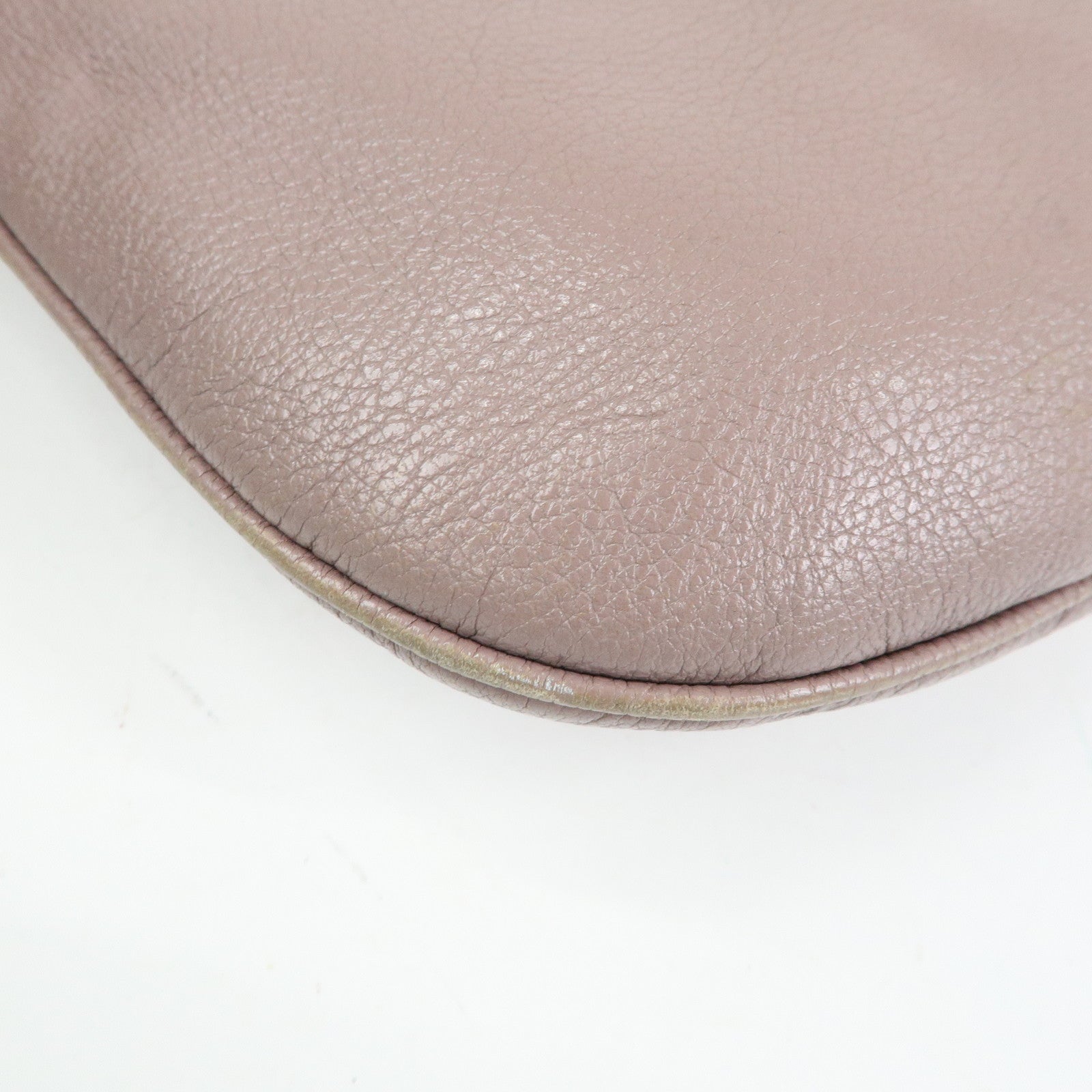 LOEWE Heritage Calf Leather Shoulder Bag Crossbody Bag Pink