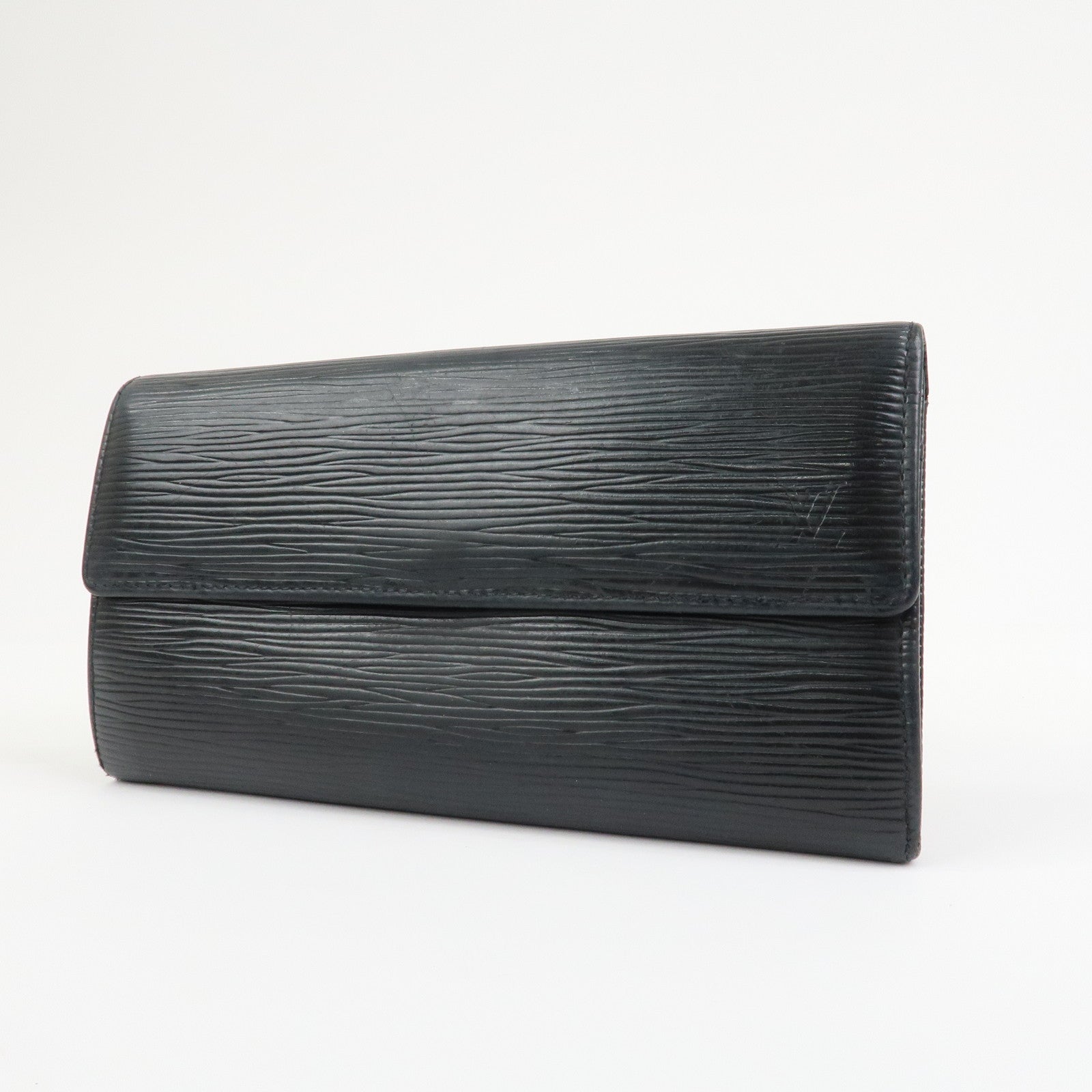 Louis Vuitton Epi Portefeuille Sarah Wallet Noir Black M63742