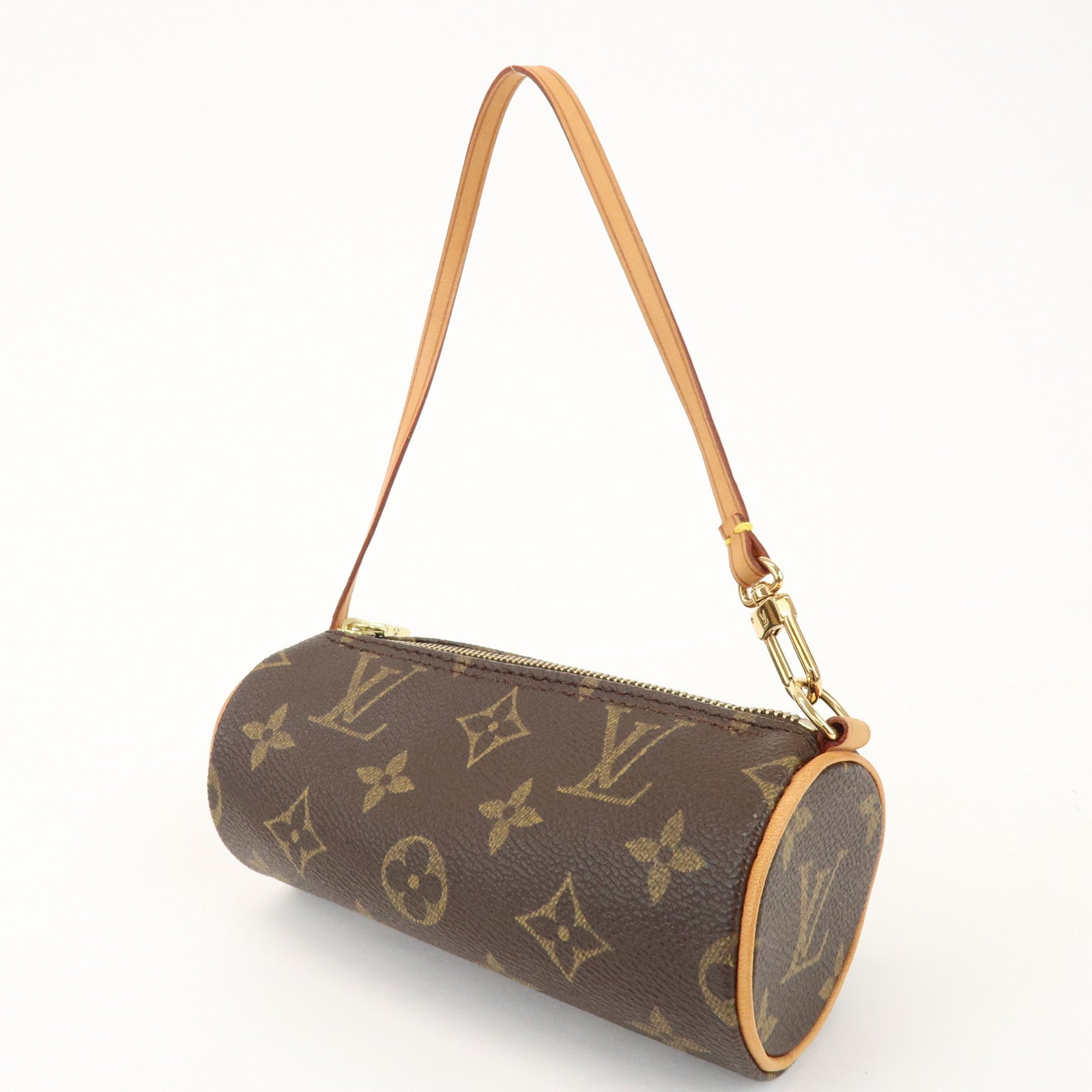 Louis Vuitton Monogram Mini Pouch for Papillon Bag Brown
