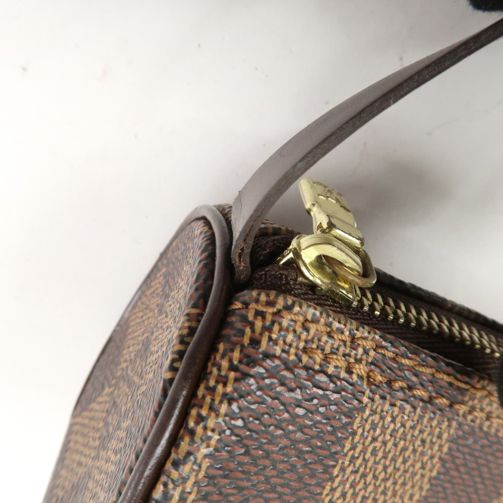 Louis Vuitton Monogram Mini Pouch for Papillon Bag Brown