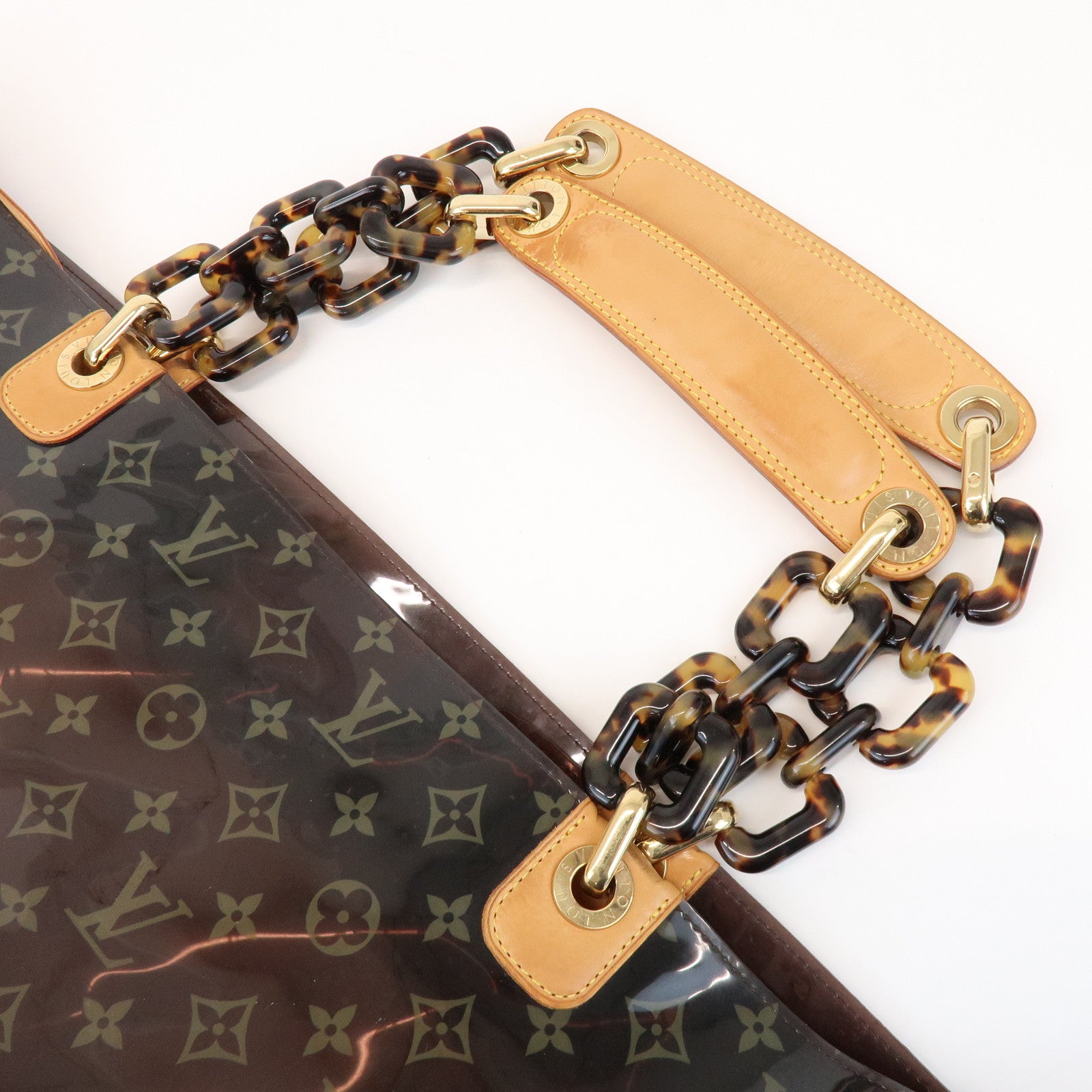 Louis Vuitton Monogram Vinyl Cabas Ambre GM Tote Bag M92500