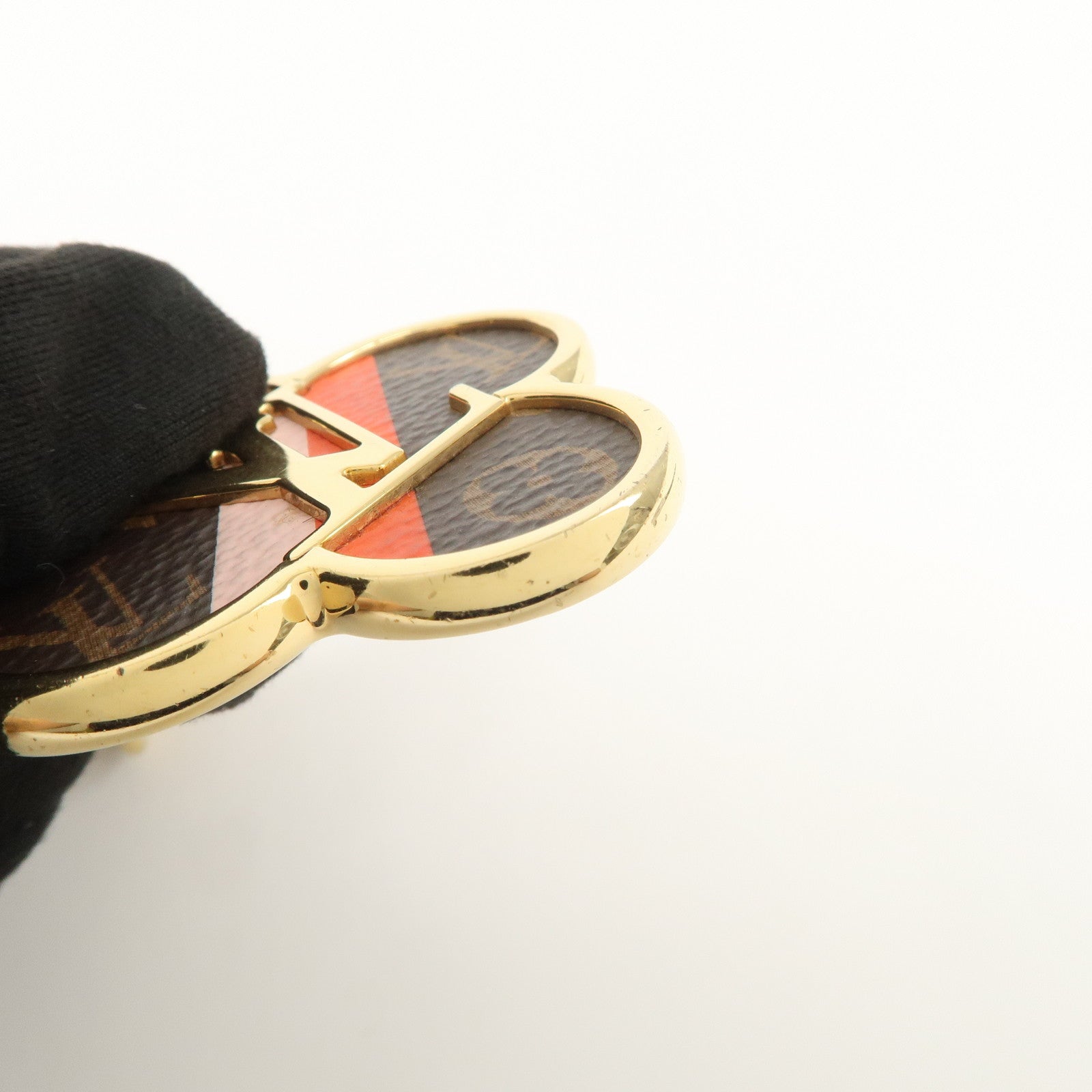 Louis Vuitton Monogram Porte Cles Into The Flower Key Chain M37356