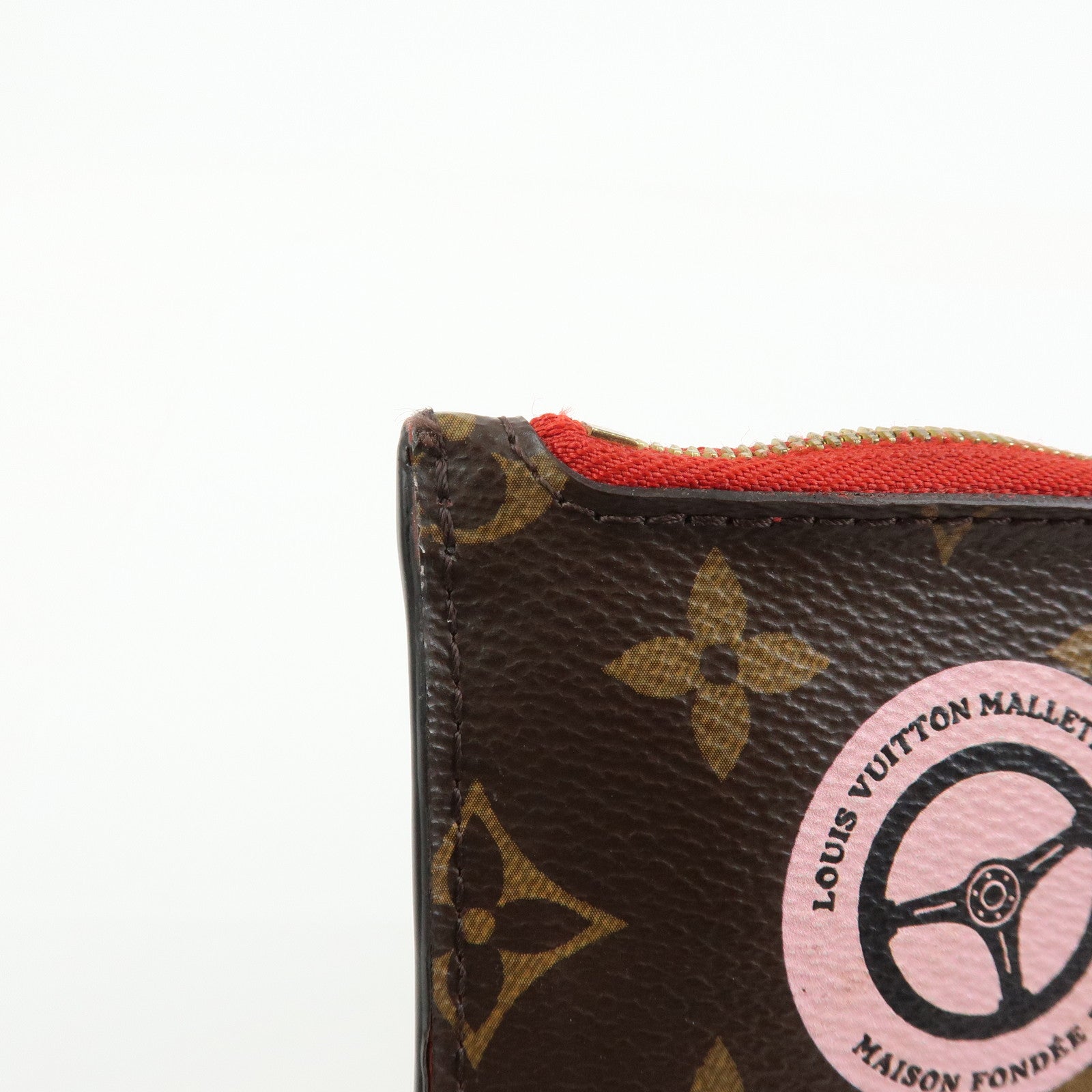 Louis Vuitton Monogram LV World Tour Pouch for Neverfull Brown MM