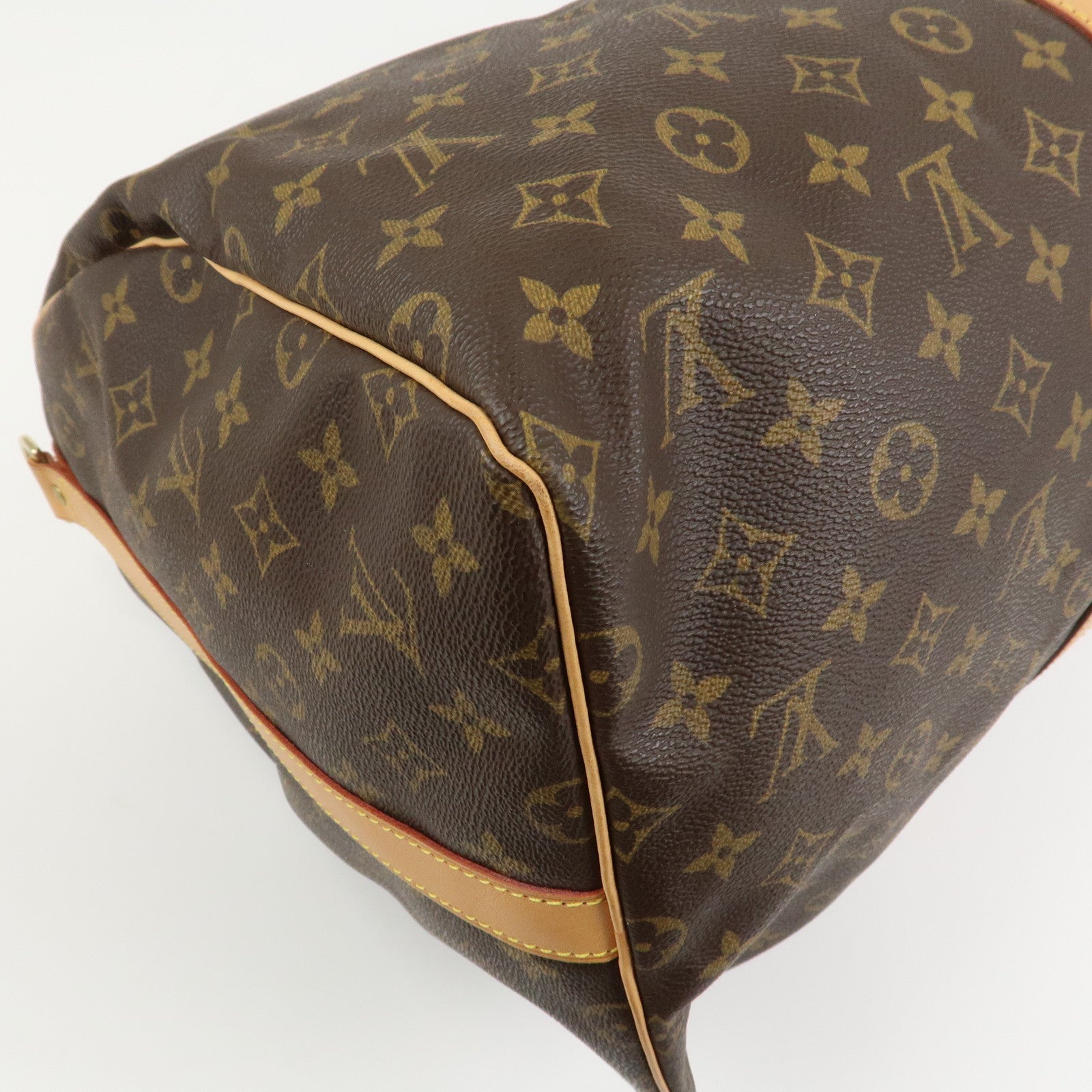 Louis Vuitton Monogram Keep All Bandouliere 55 Boston Bag M41424