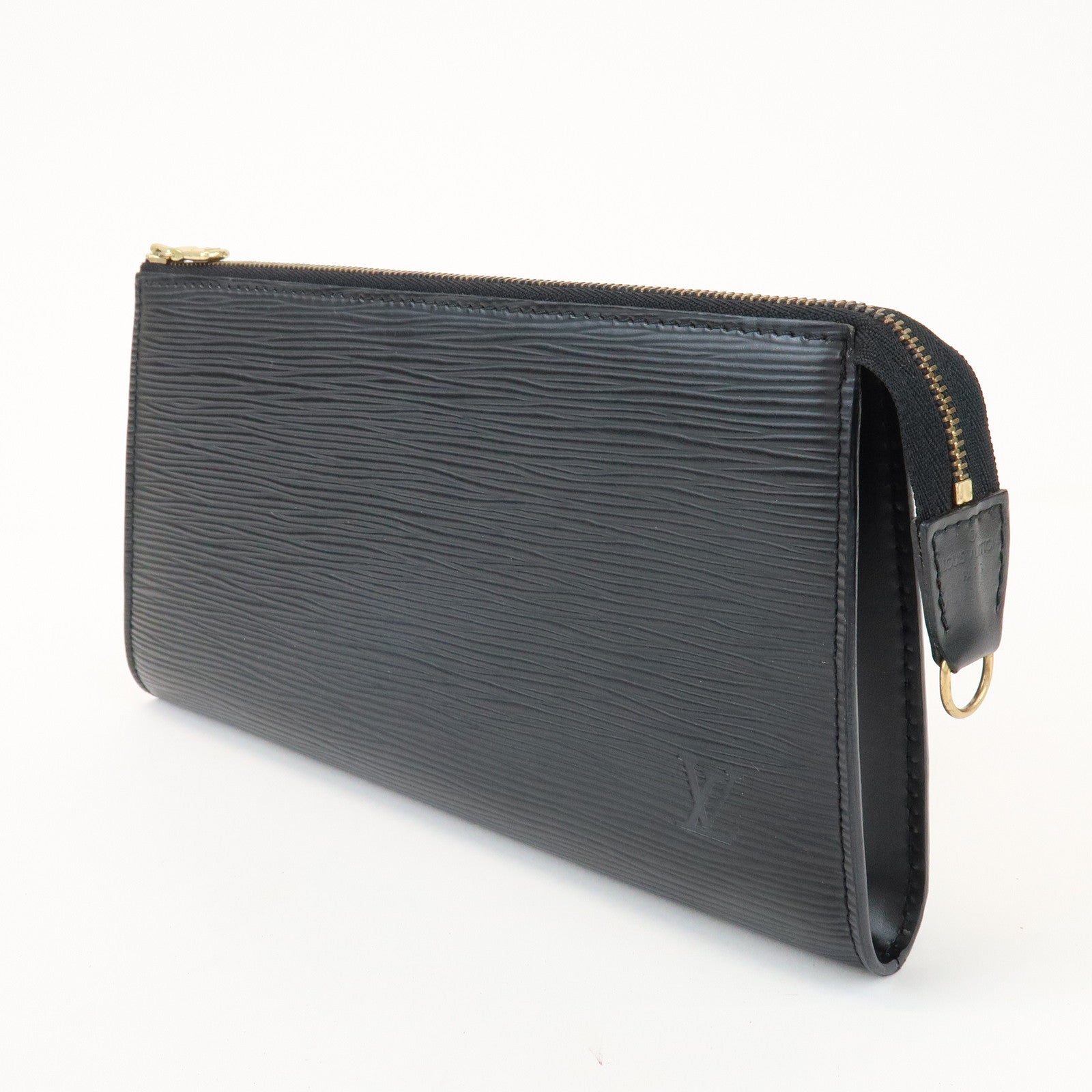 Louis Vuitton Epi Pochette Accessoires Clutch Bag Noir M52942