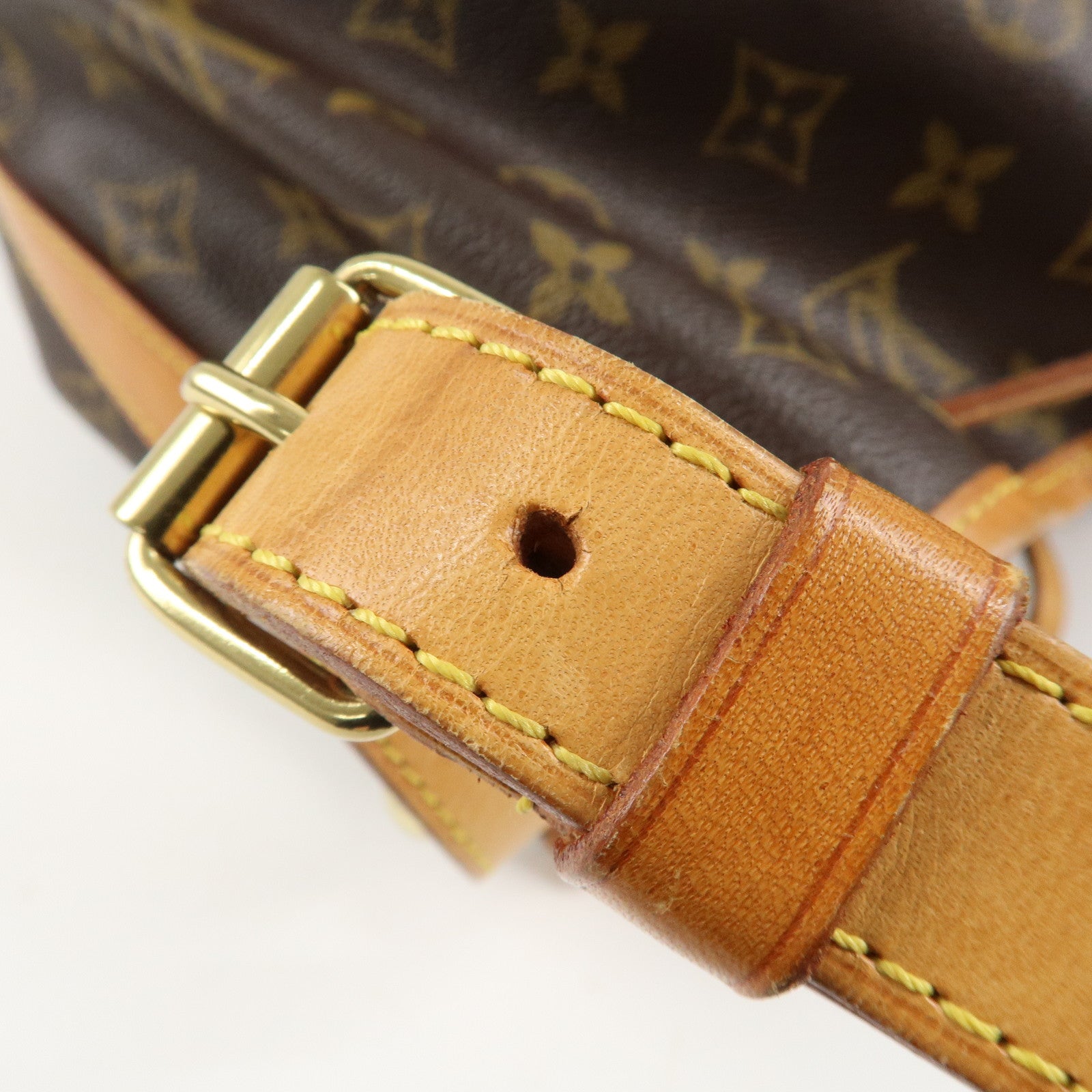 Louis Vuitton Monogram Petit Noe Shoulder Bag Brown M42226 Used