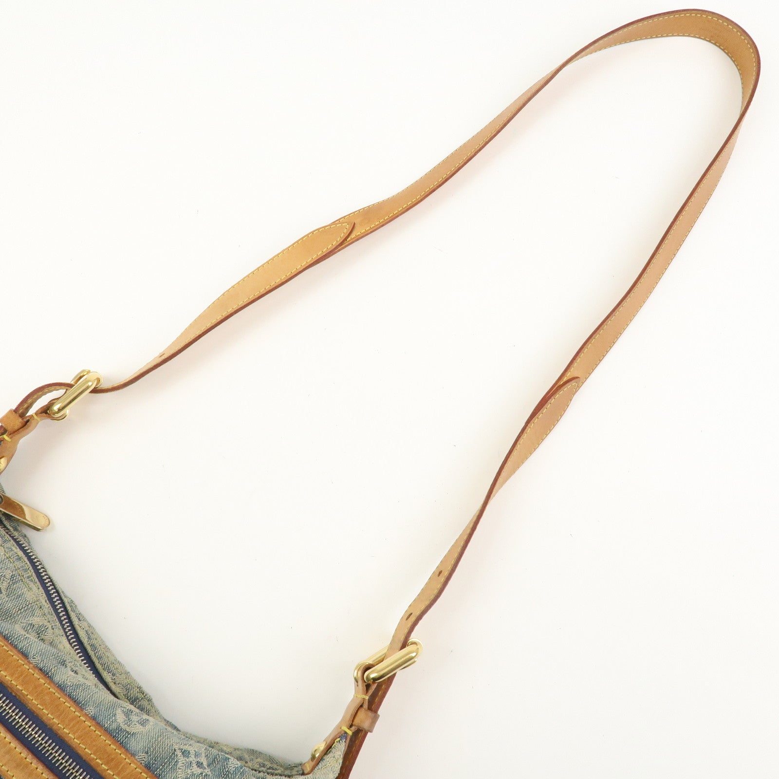 Louis Vuitton Monogram Denim Baggy PM 2Way Bag Shoulder Bag M95049