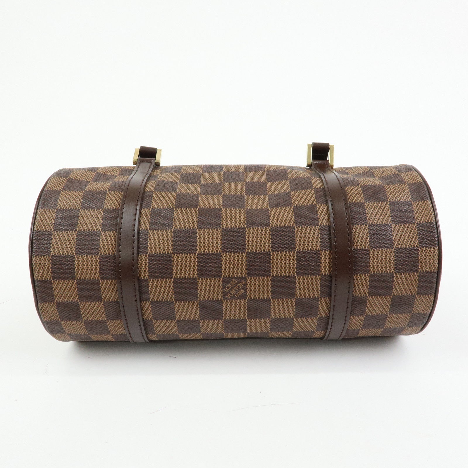 Louis Vuitton Damier Ebene Papillon 26 Hand Bag Brown N51304
