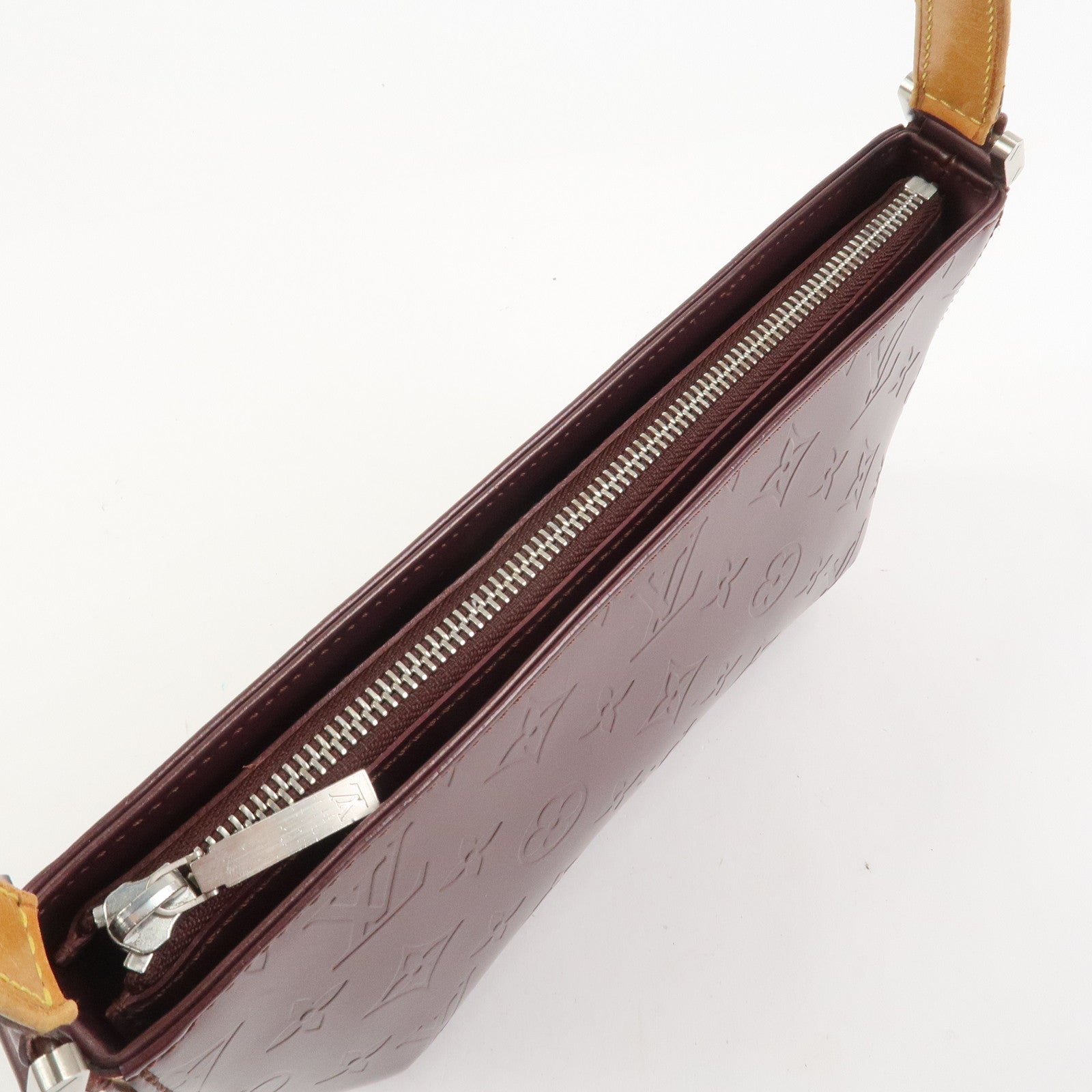 Louis Vuitton Monogram Matte Fowler Shoulder Bag Violet M55146