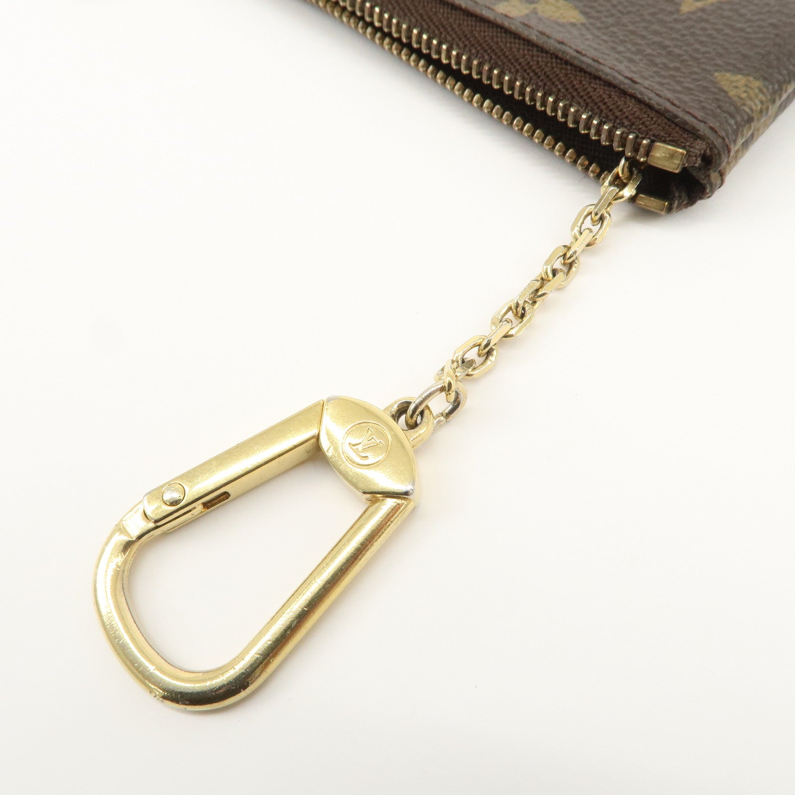 Louis Vuitton Monogram Set of 2 Pochette Cles Coin Case M62650