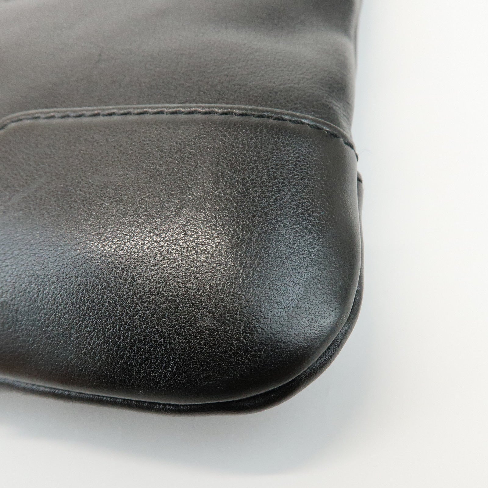 LOEWE Anagram Leathe Shoulder Bag Crossbody Bag Black