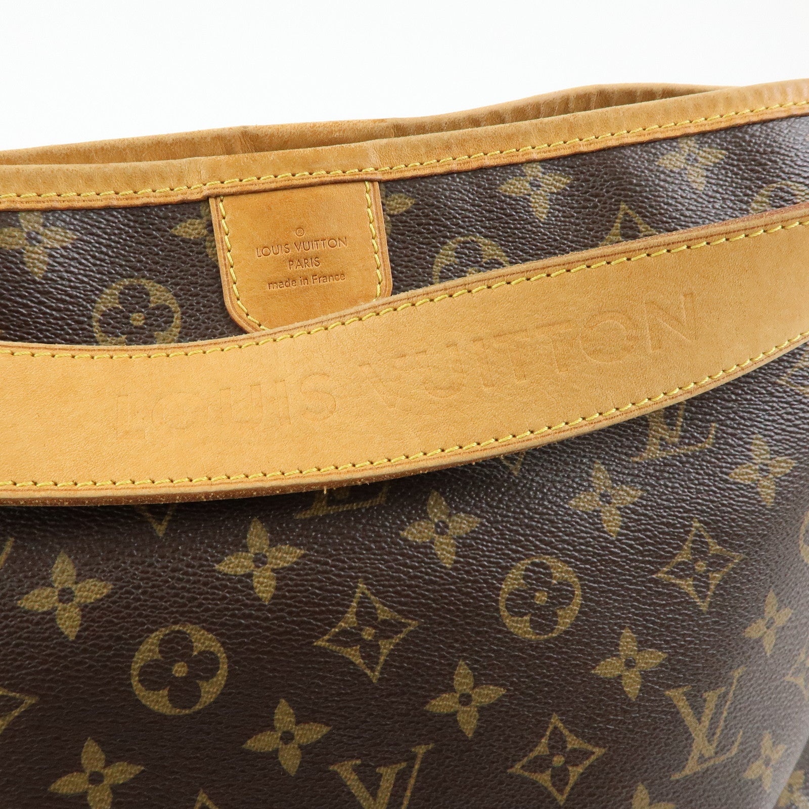 Louis Vuitton Monogram Delightful MM Shoulder Bag Brown M50156