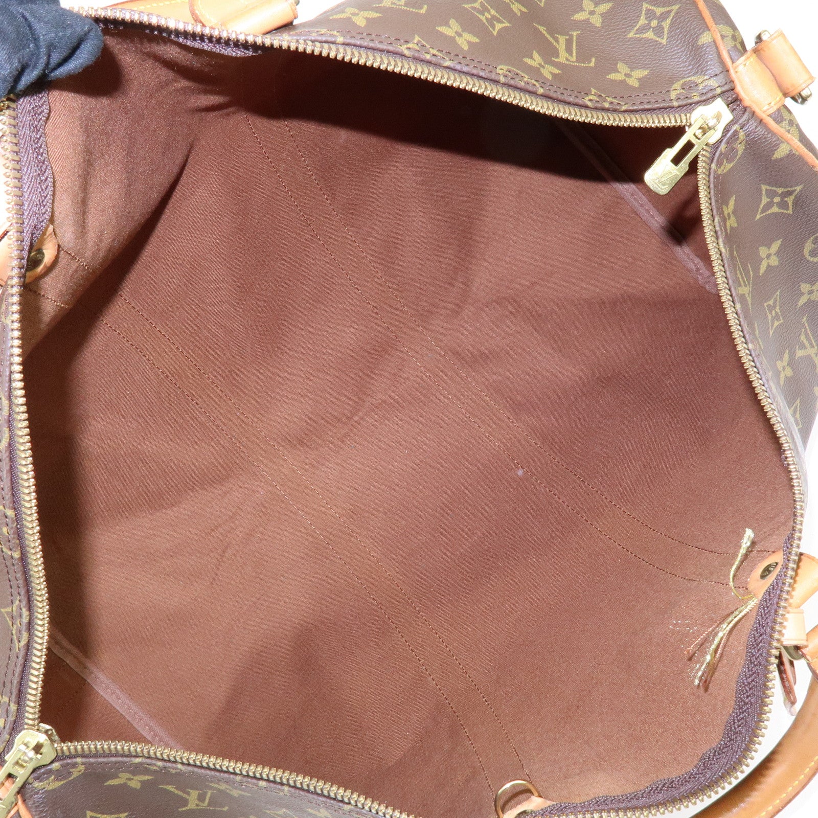 Louis Vuitton Monogram Keep All Bandouliere 50 Boston Bag M41416