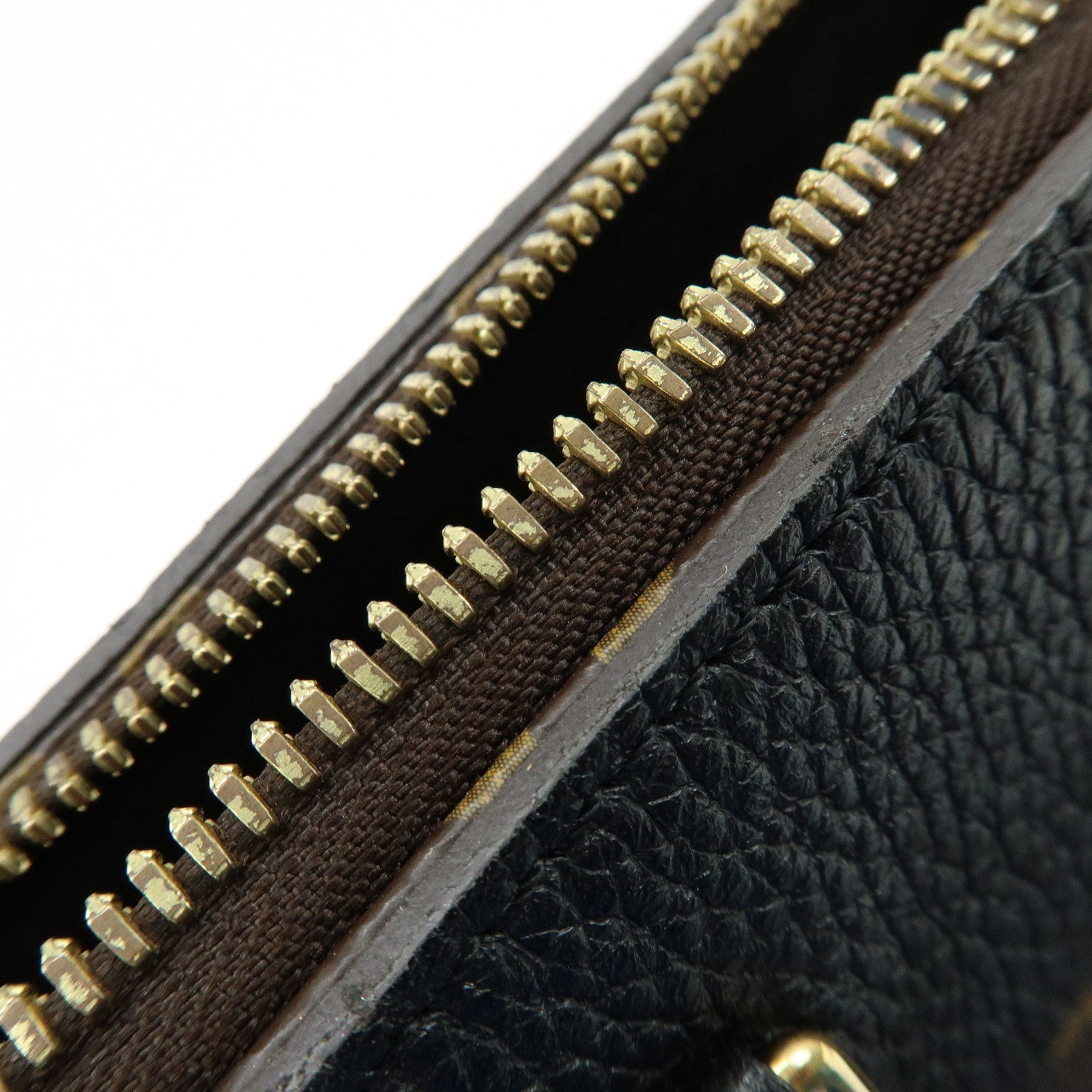 Louis Vuitton Monogram Canvas Leather Retiro Hand Bag Brown M50058