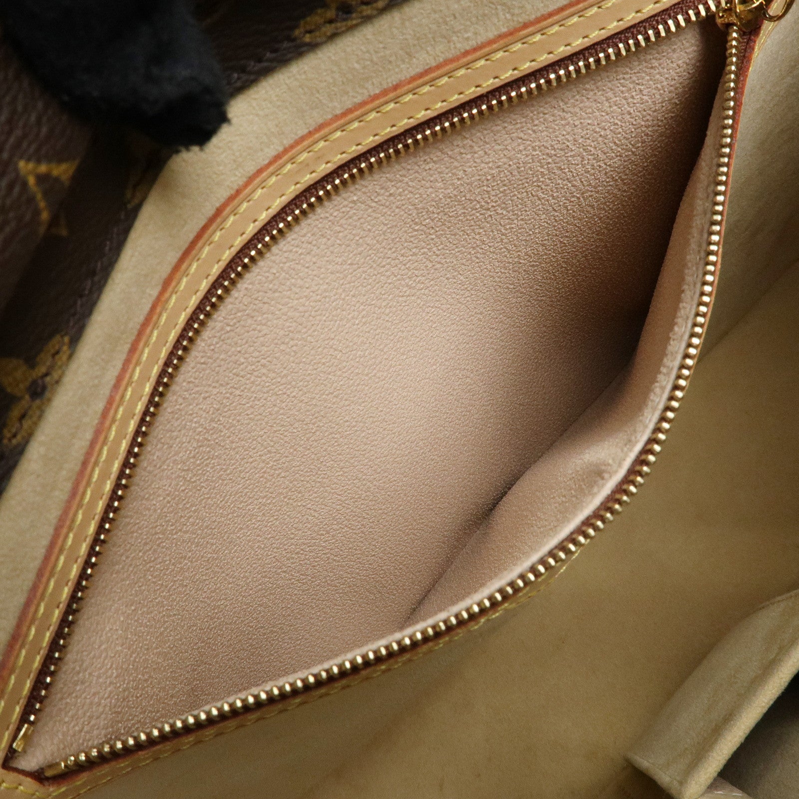 Louis Vuitton Monogram Luco Tote Bag Shoulder Bag Brown M51155