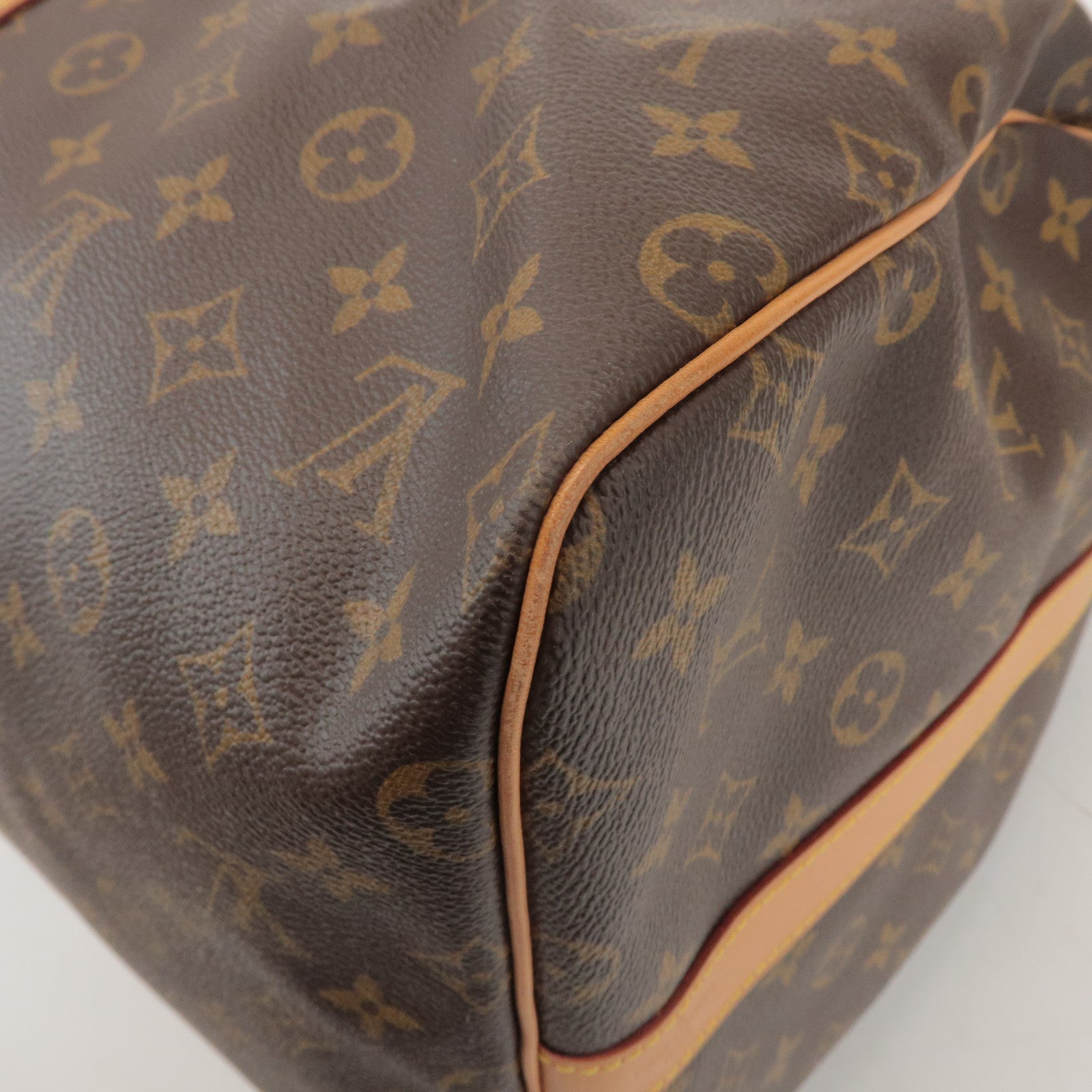 Louis Vuitton Monogram Keep All Bandouliere 55 Boston Bag M41414