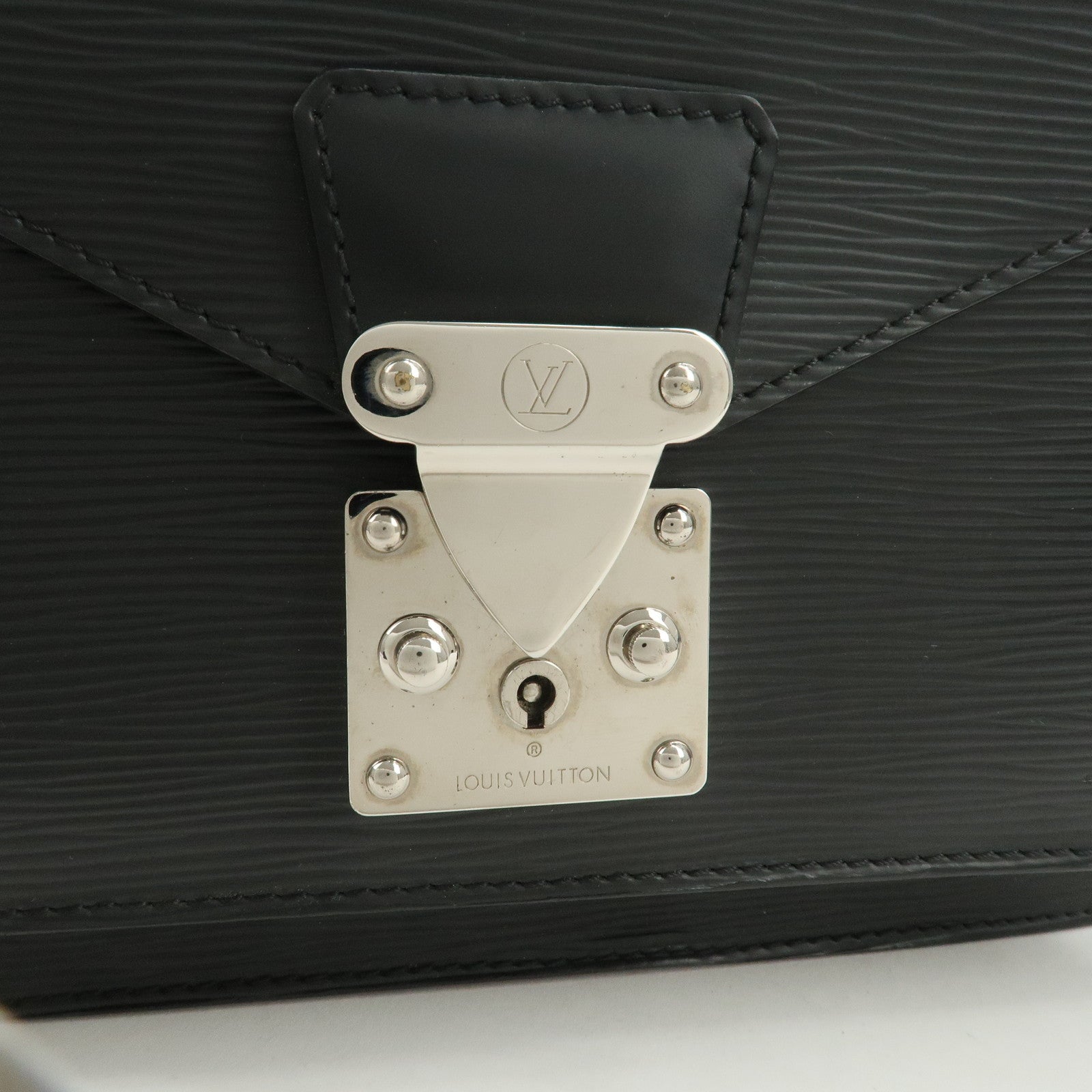 Louis Vuitton Epi Monceau 2Way Shoulder Bag Hand Bag Noir M52122