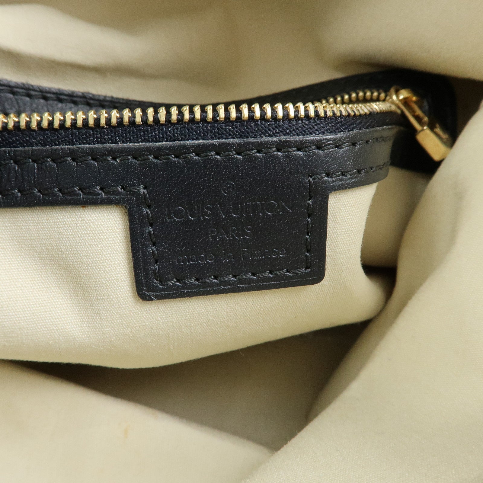 Louis Vuitton Monogram Mini Francoise Shoulder Bag Blue M92208