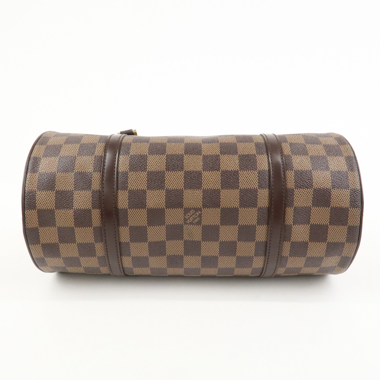 Louis Vuitton Damier Ebene Papillon 30 Hand Bag Brown N51303