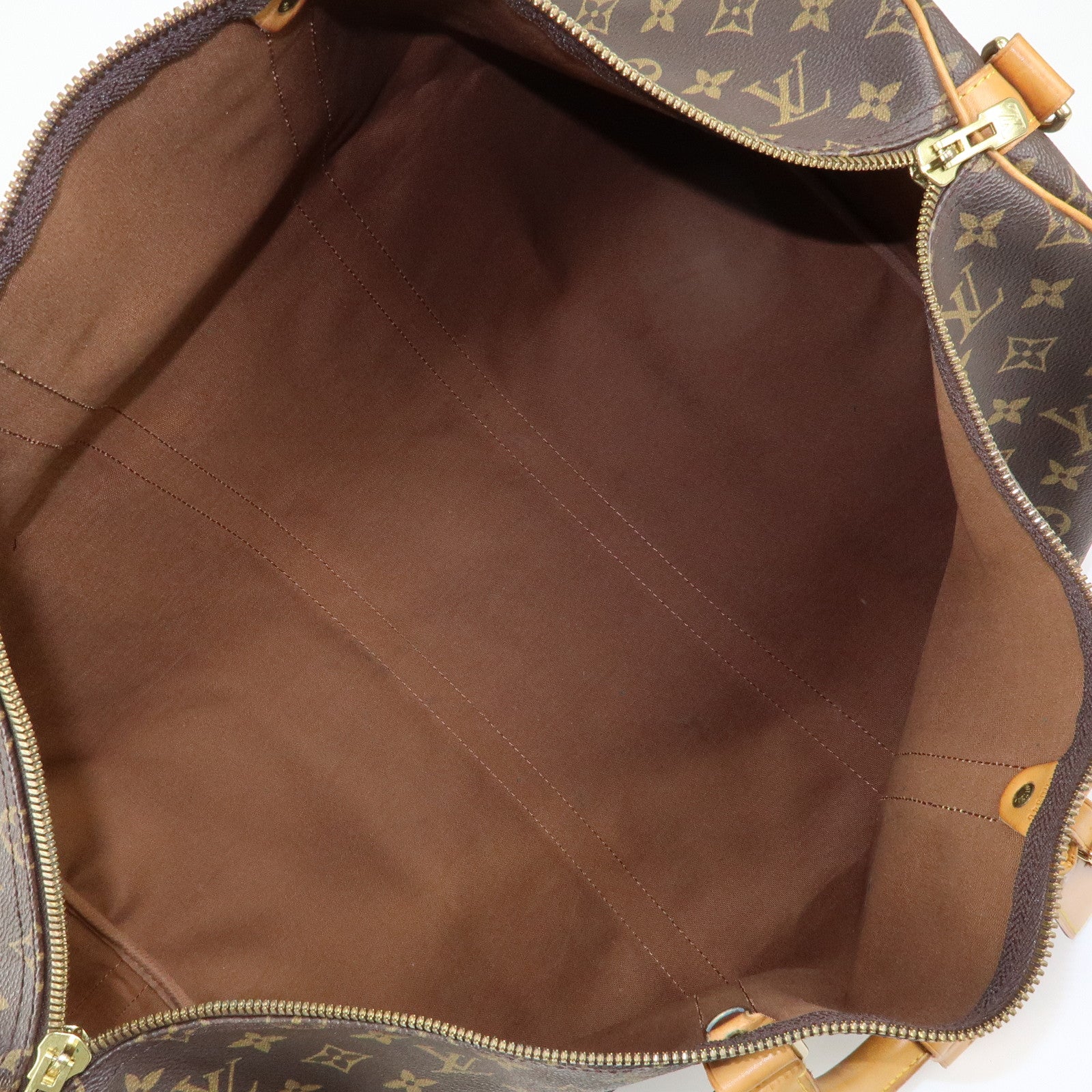 Louis Vuitton Monogram Keep All Bandouliere 55 Boston Bag M41414