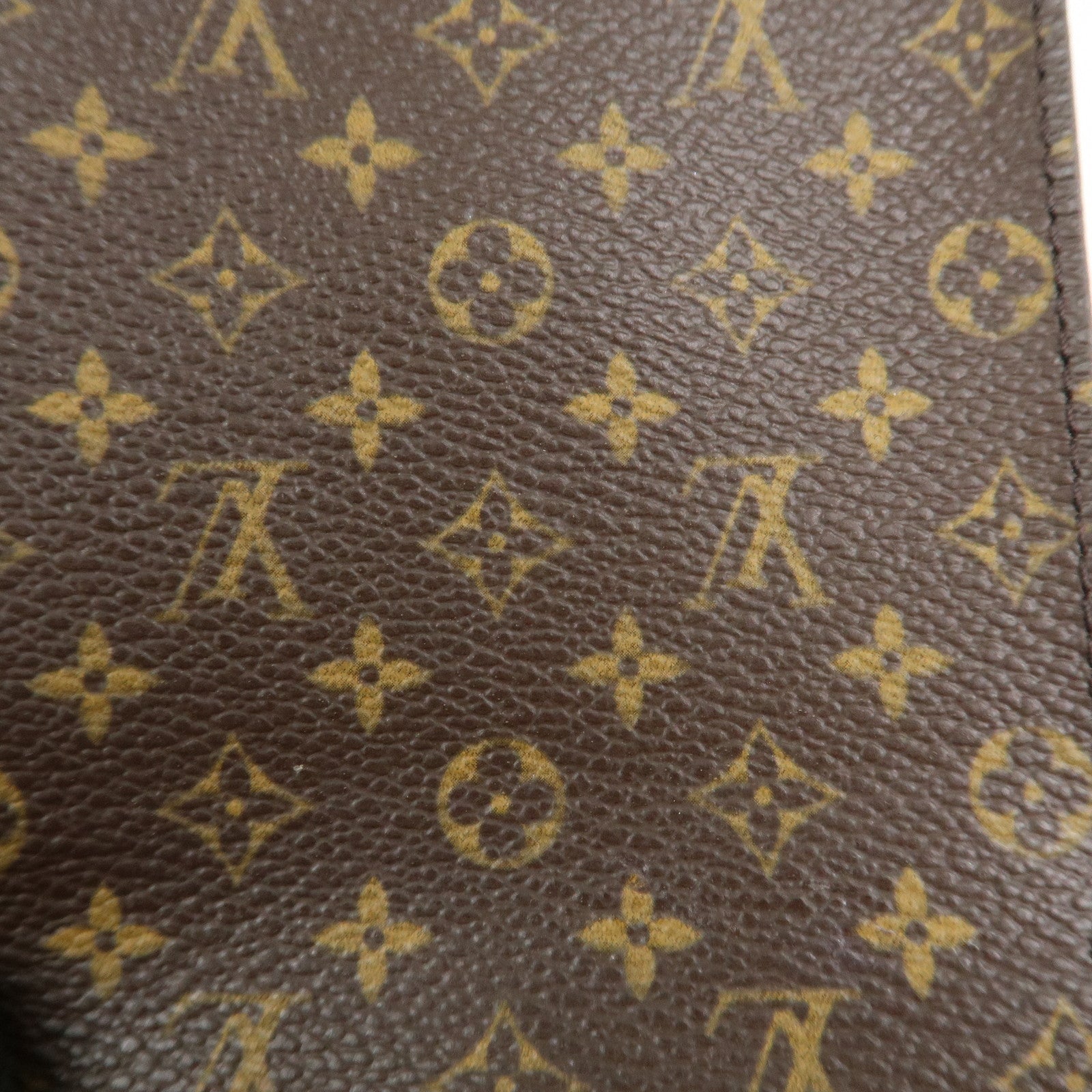 Louis Vuitton Monogram Canvas Jewelry Case for Earrings Brown
