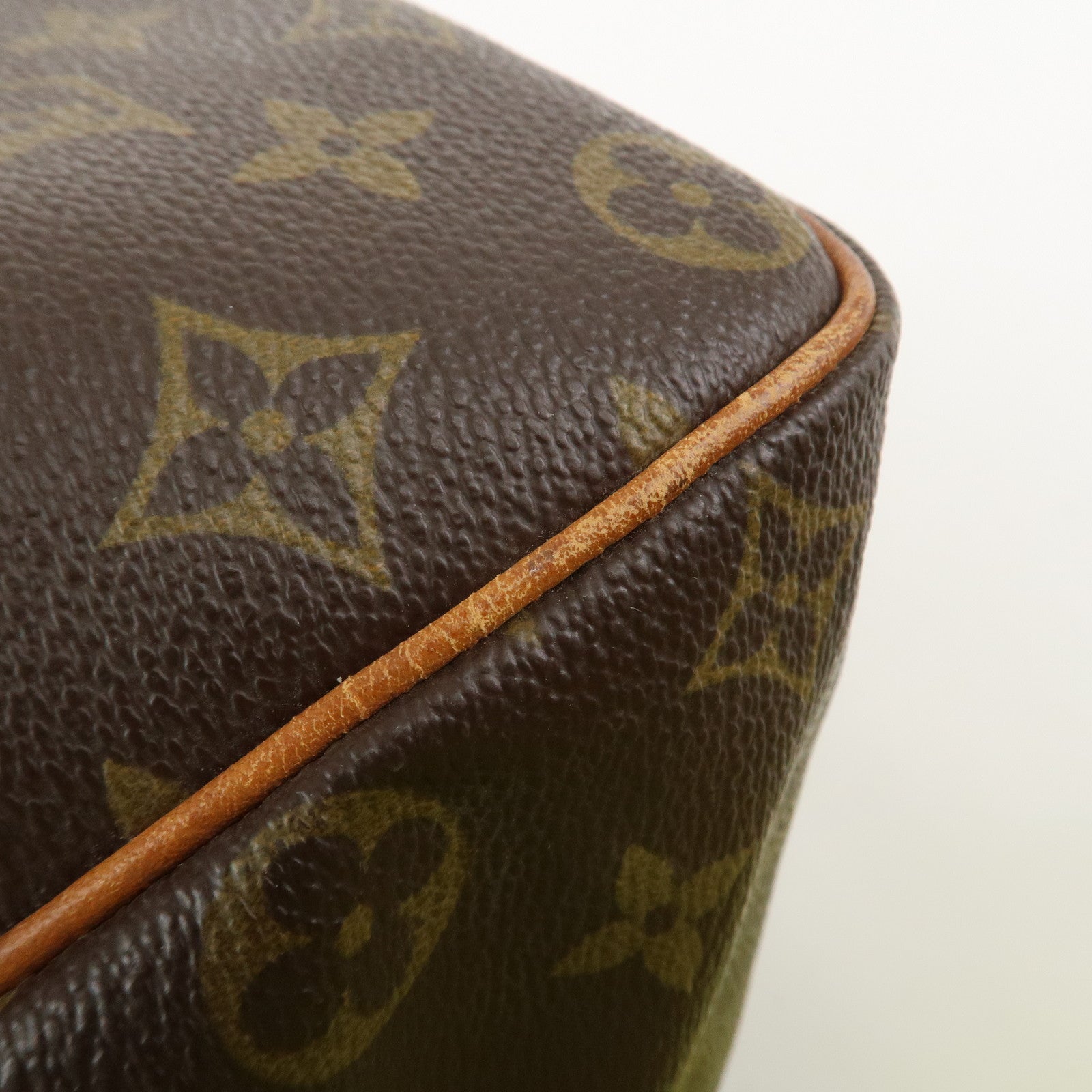 Louis Vuitton Monogram Speedy 40 Hand Bag Boston Bag Brown M41522