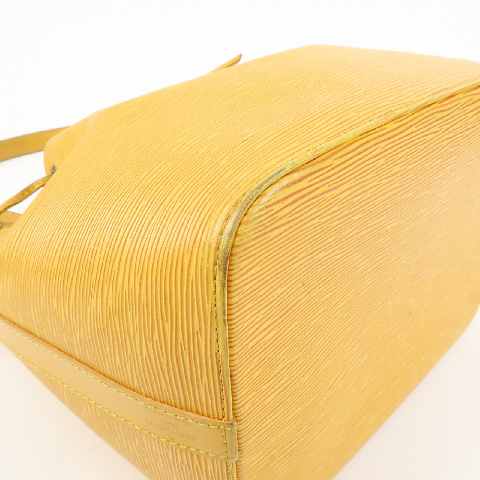 Louis Vuitton Epi Petit Noe Shoulder Bag Tassili Yellow M44109