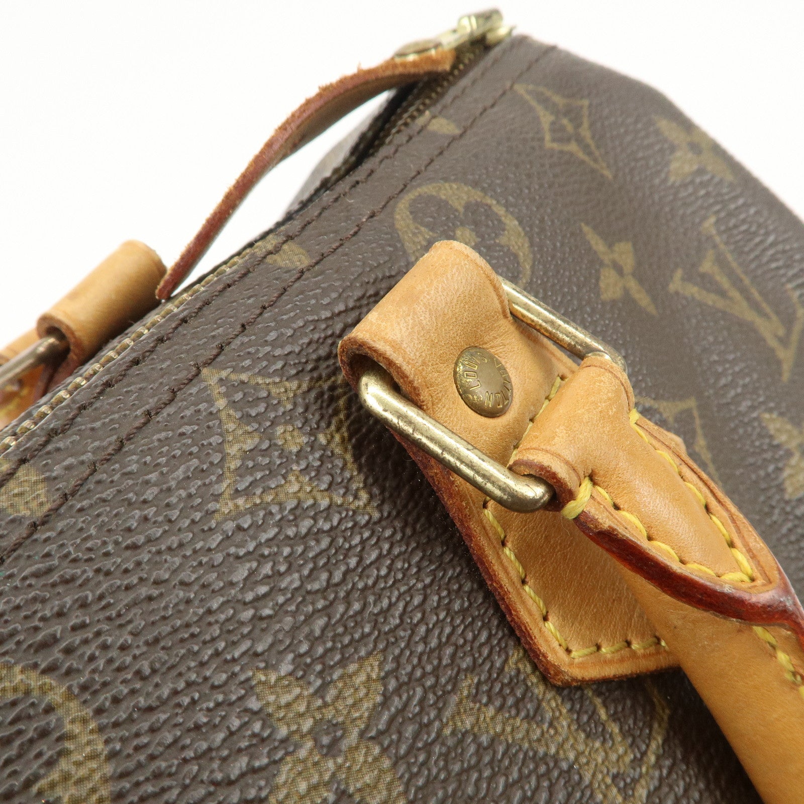 Louis Vuitton Monogram Speedy 30 Boston Bag Hand Bag Brown M41526