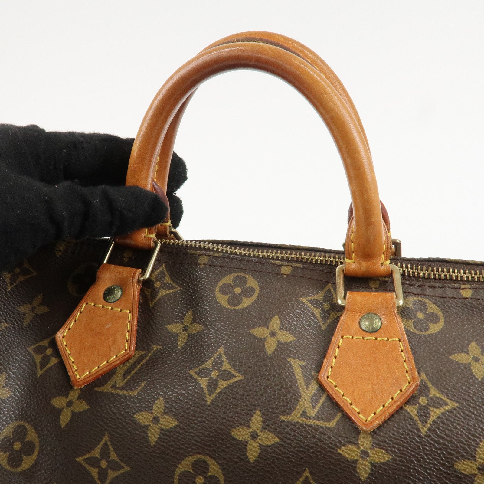 Louis Vuitton Monogram Speedy 30 Hand Bag Boston Bag M41526 Used