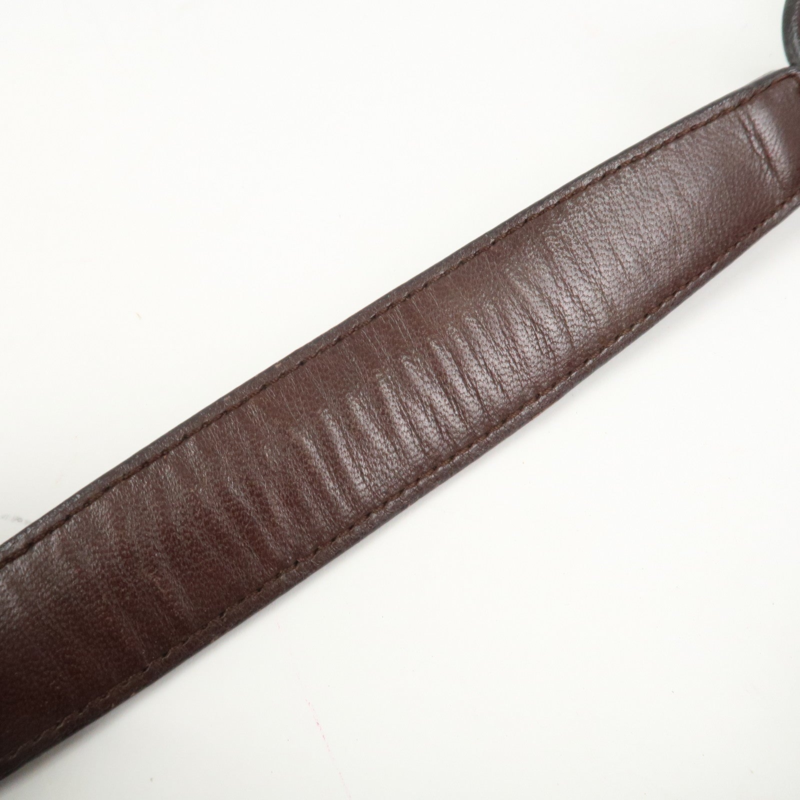 BOTTEGA VENETA Intrecciato Leather Shoulder Bag Brown 133507