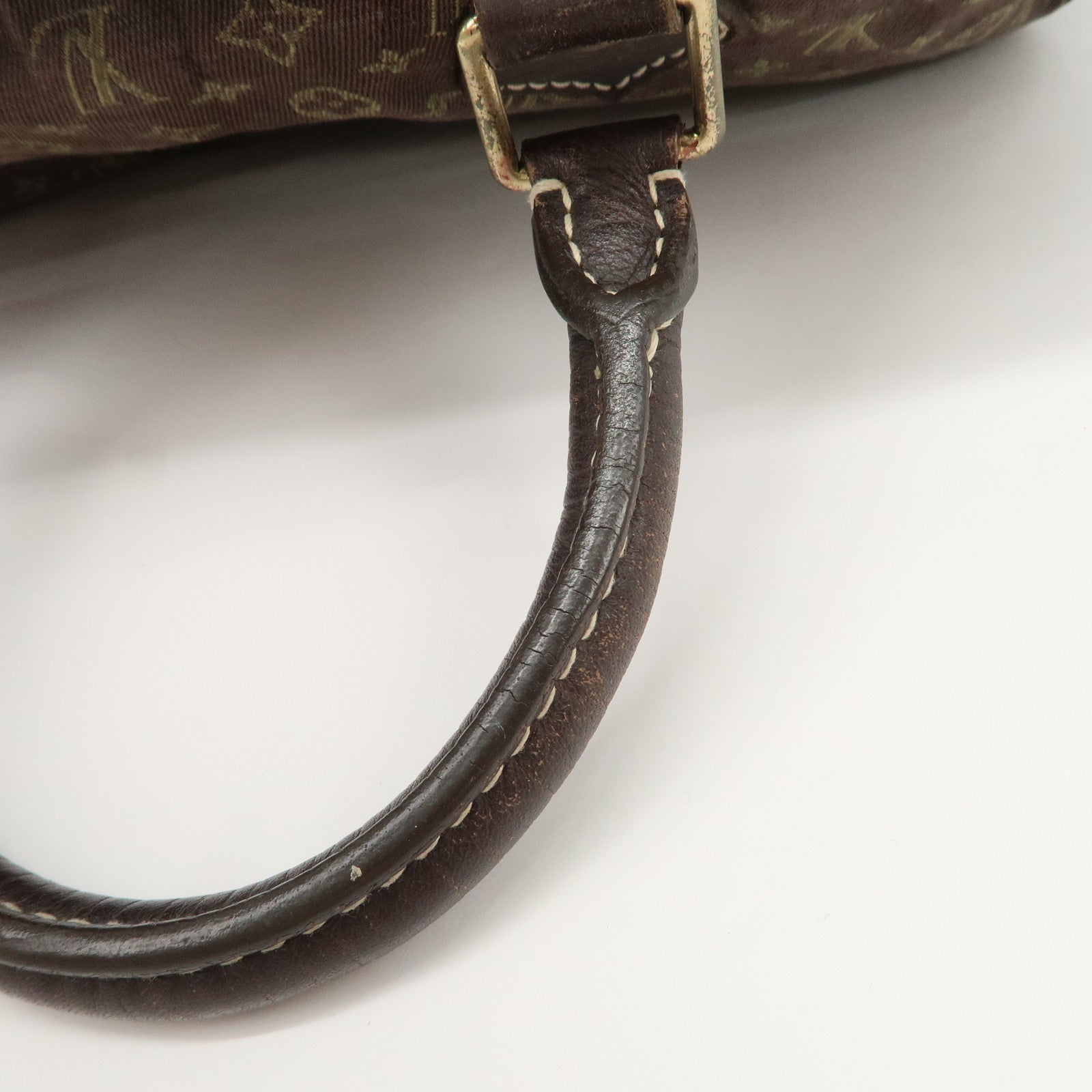 Louis Vuitton Monogram Mini Lin Speedy 30 Boston Bag Ebene M95224 Used Used