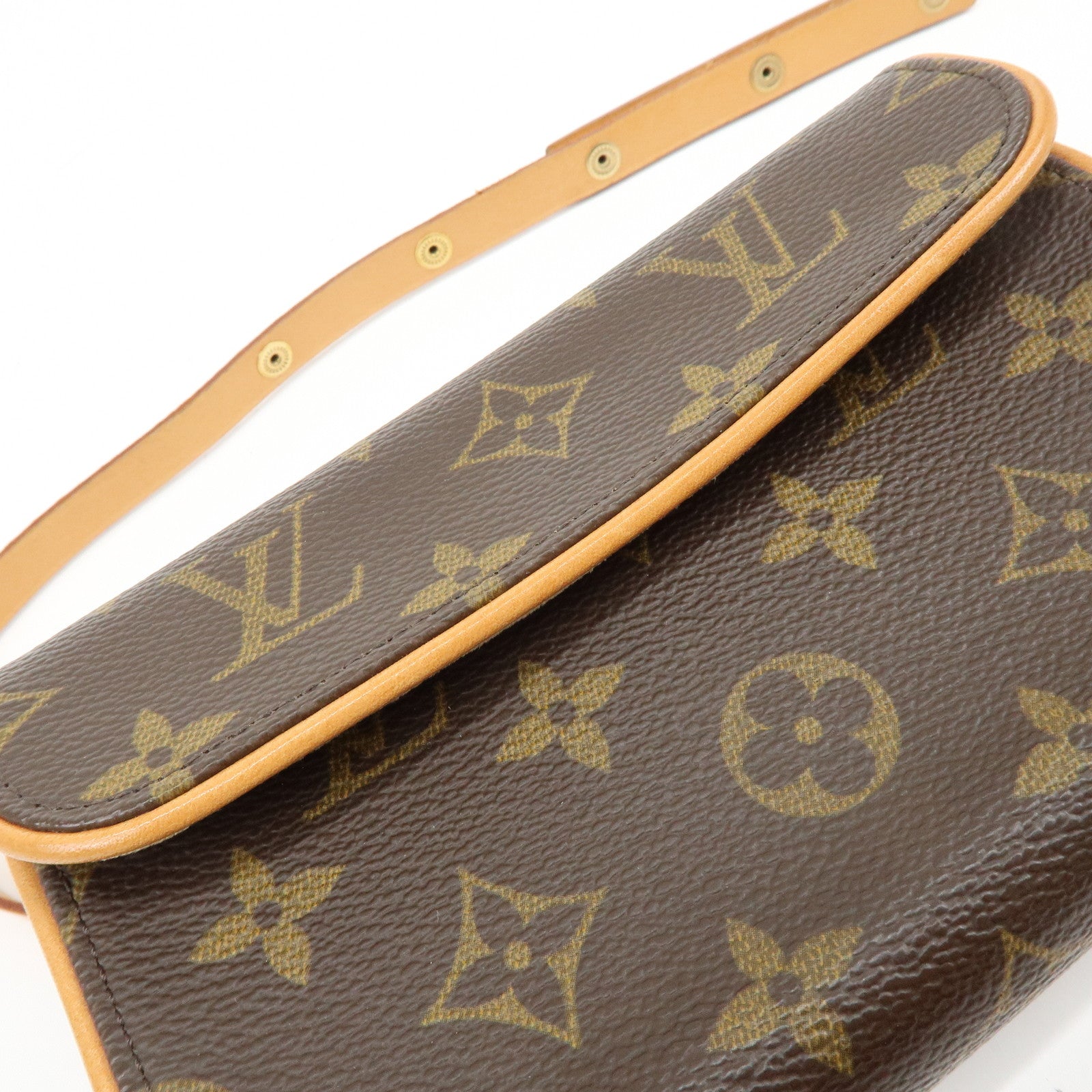 Louis Vuitton Monogram Pochette Florentine Waist Belt Bag XS M51855