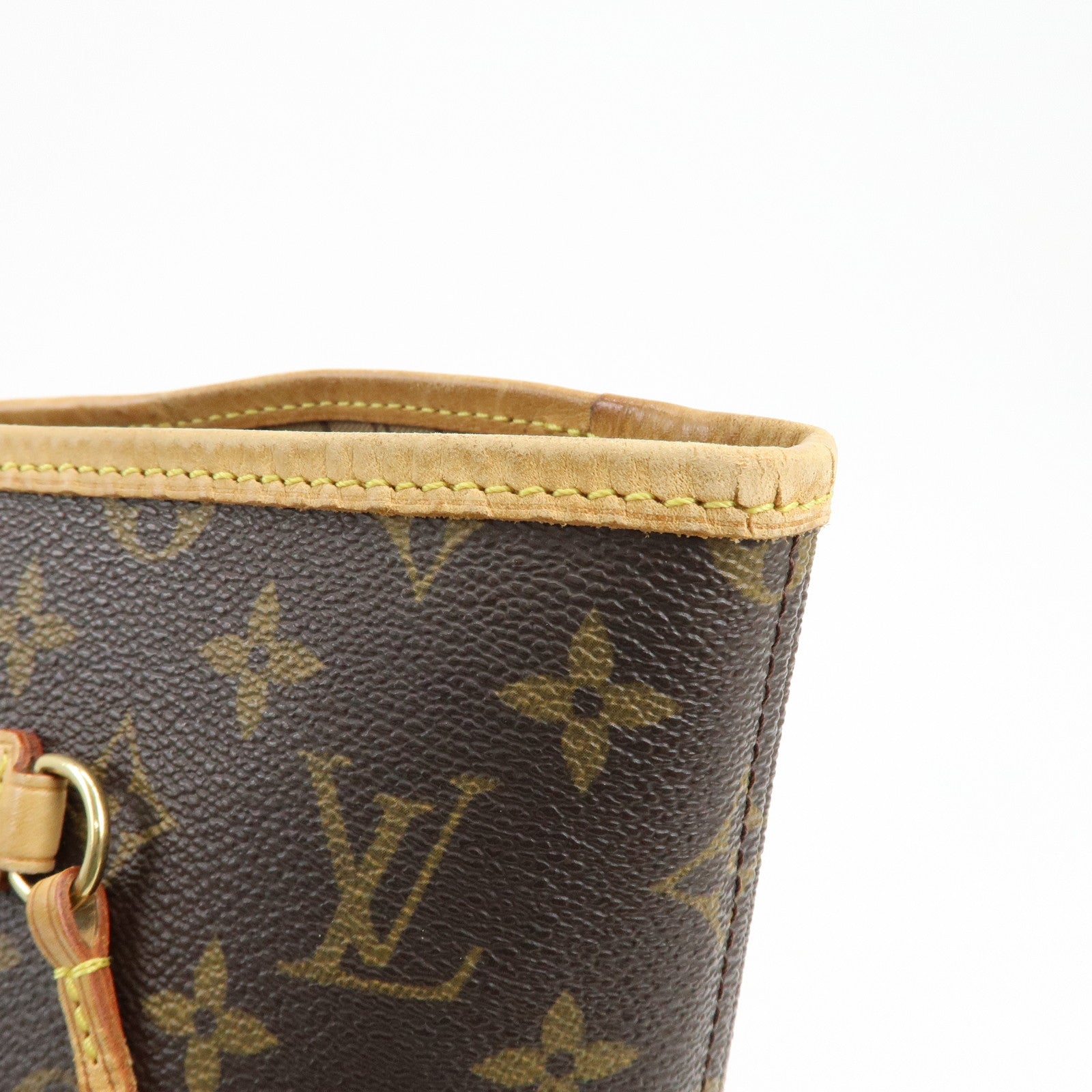 Louis Vuitton Monogram Neverfull GM Tote Bag Hand Bag Brown M40157