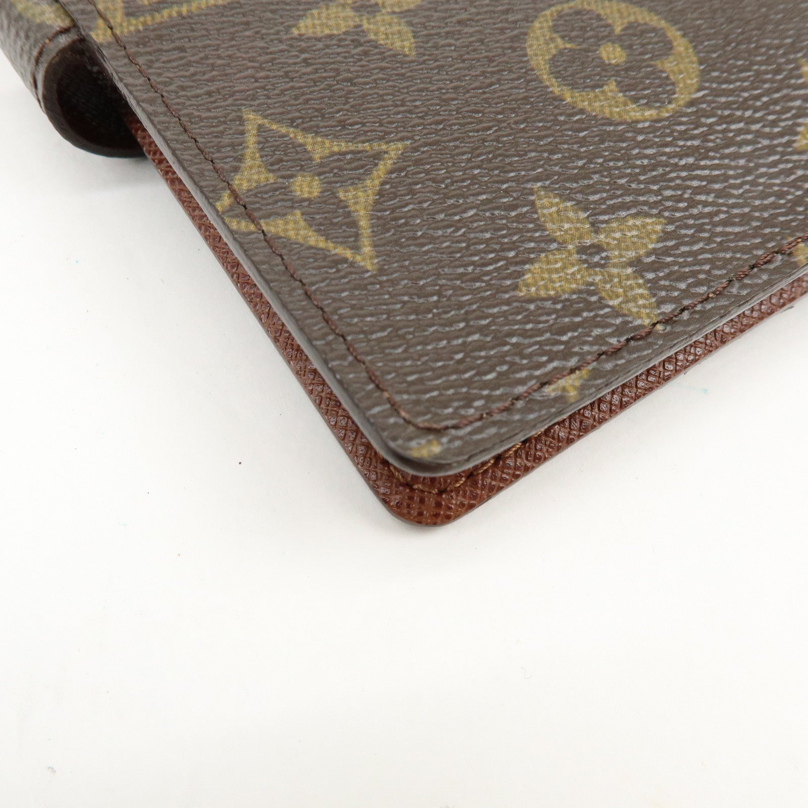 Louis Vuitton Monogram Panda Agenda PM Planner Cover Brown R20011