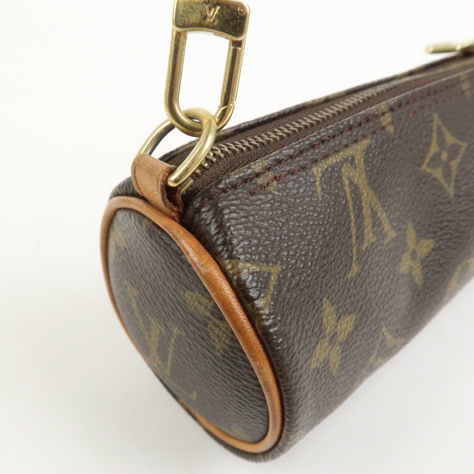 Louis Vuitton Mini Pouch for Papillon Bag New Style Brown