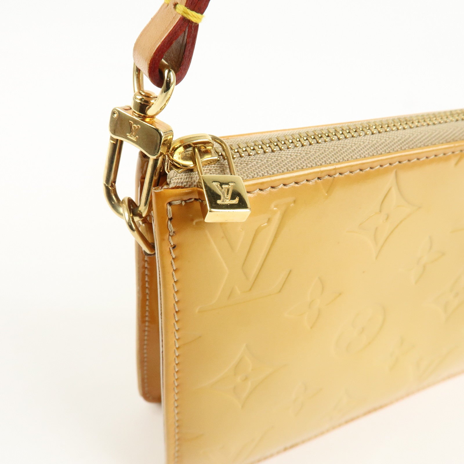 Louis Vuitton Monogram Vernis Lexington Accessoires Hand Bag M91010 Used