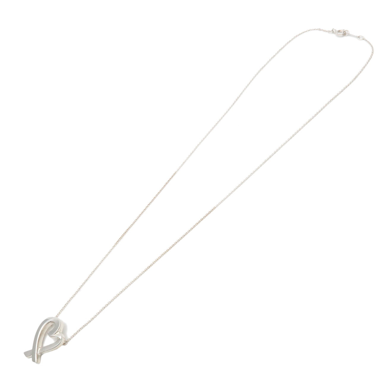 Tiffany & Co Loving Heart Necklace Medium SV925 Silver