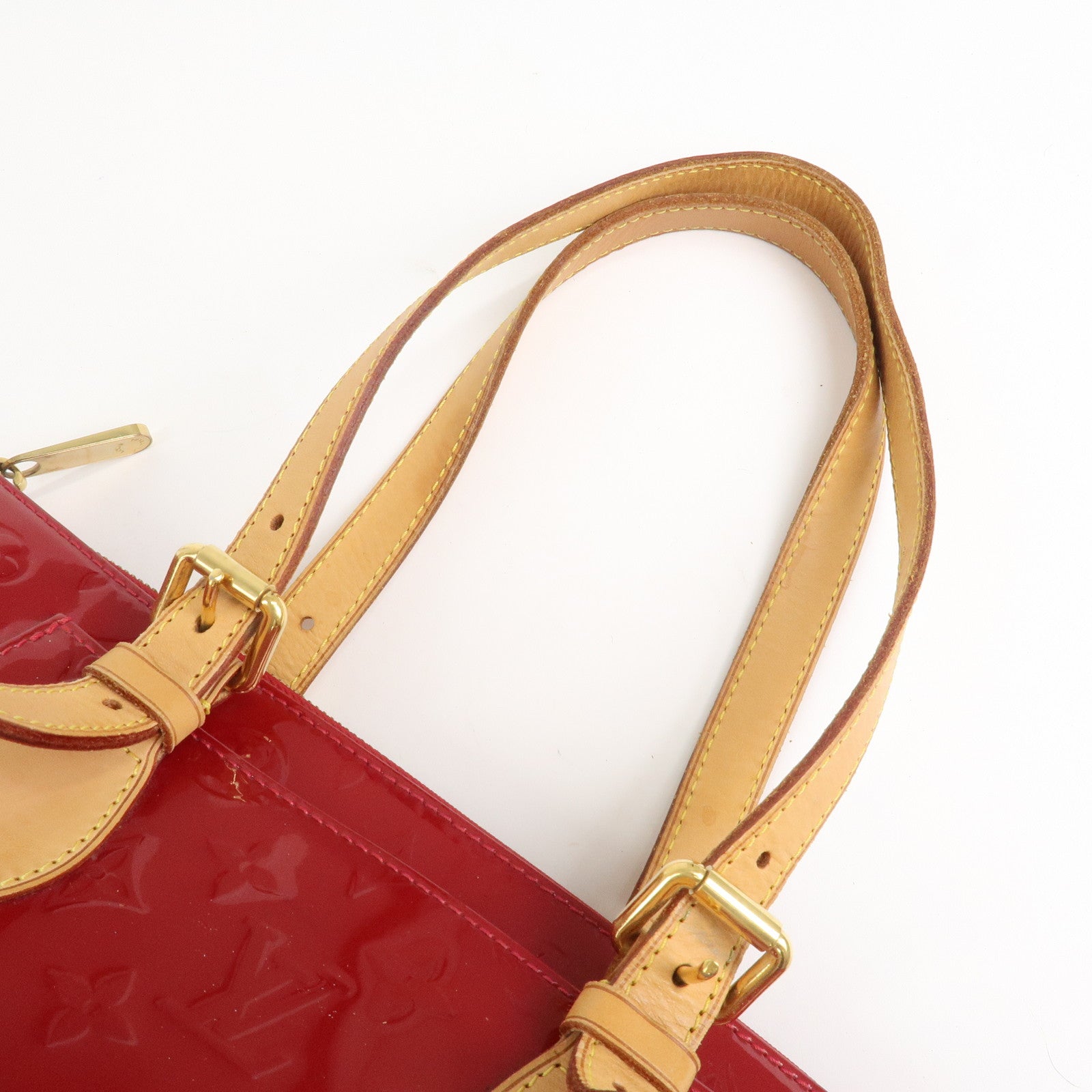 Louis Vuitton Vernis Rosewood Avenue Hand Bag Pomme D'Amour M93507 Used