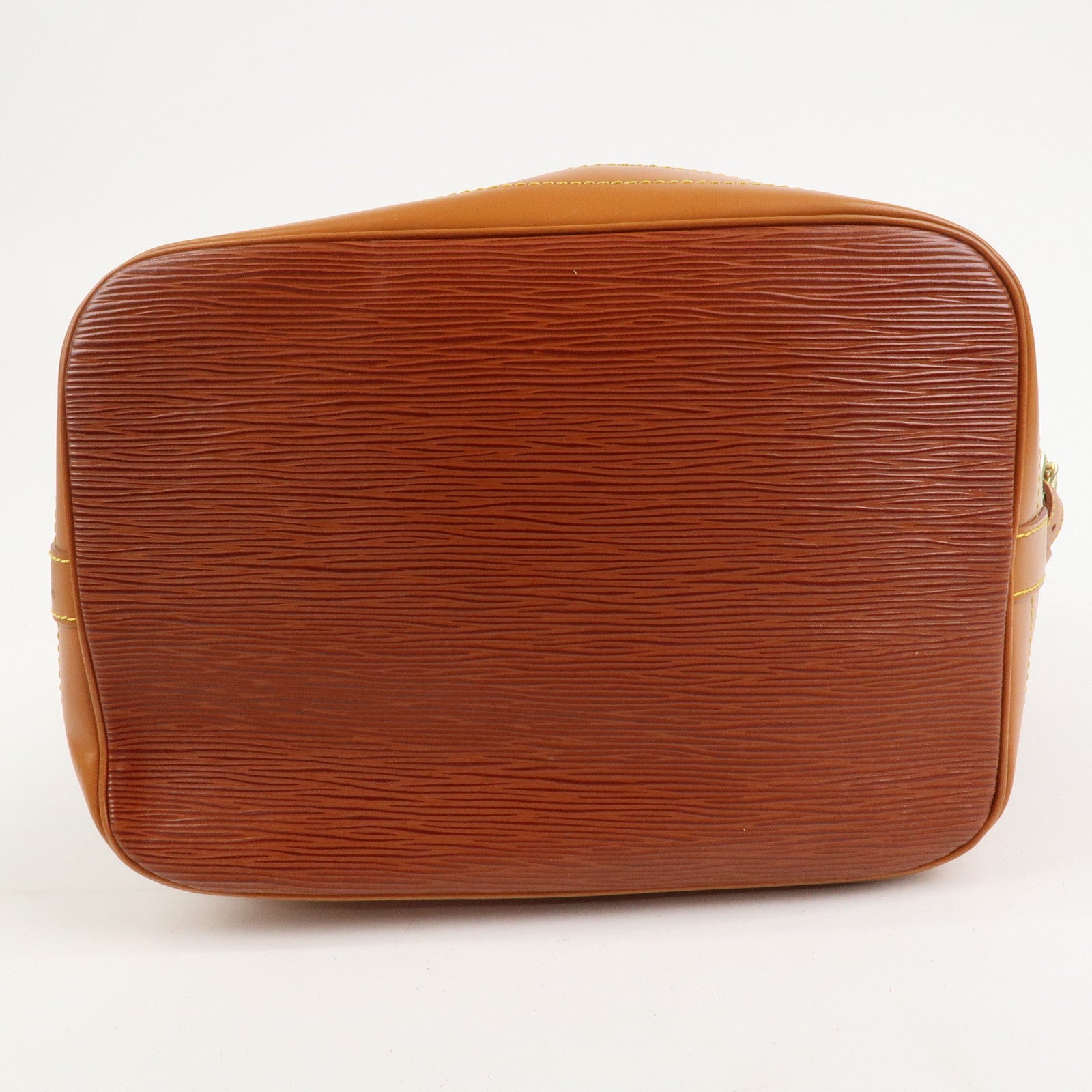 Louis Vuitton Epi Noe Leather Shoulder Bag Kenya Brown M44003