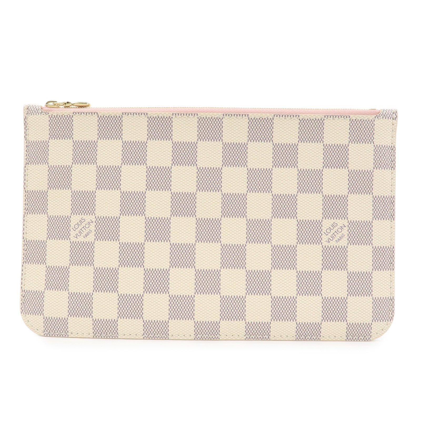 Louis Vuitton Damier Azur Canvas Pouch for Neverfull MM Tote Bag