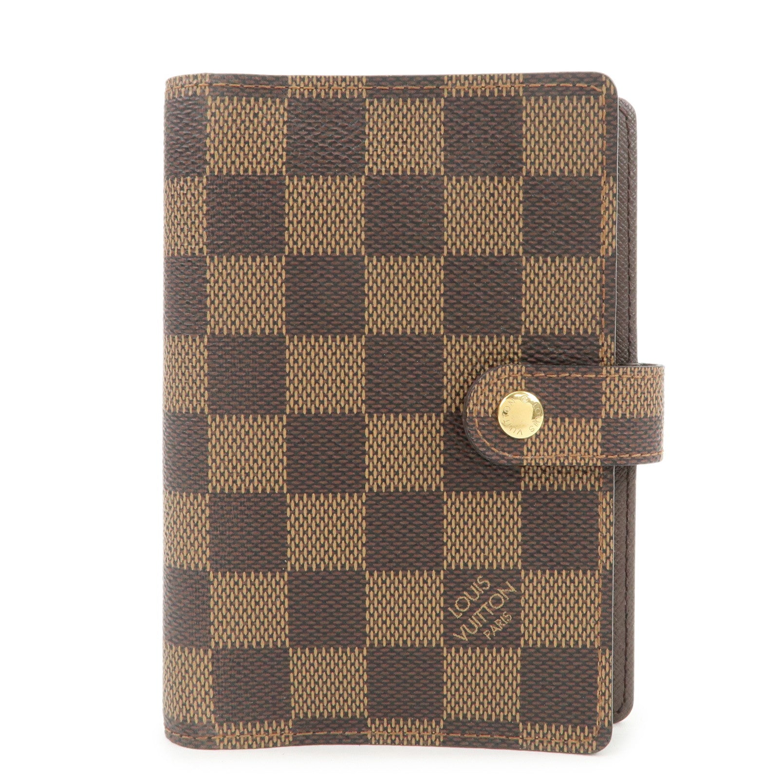 Louis Vuitton Damier Agenda PM Planner Cover Damier Ebene R20700