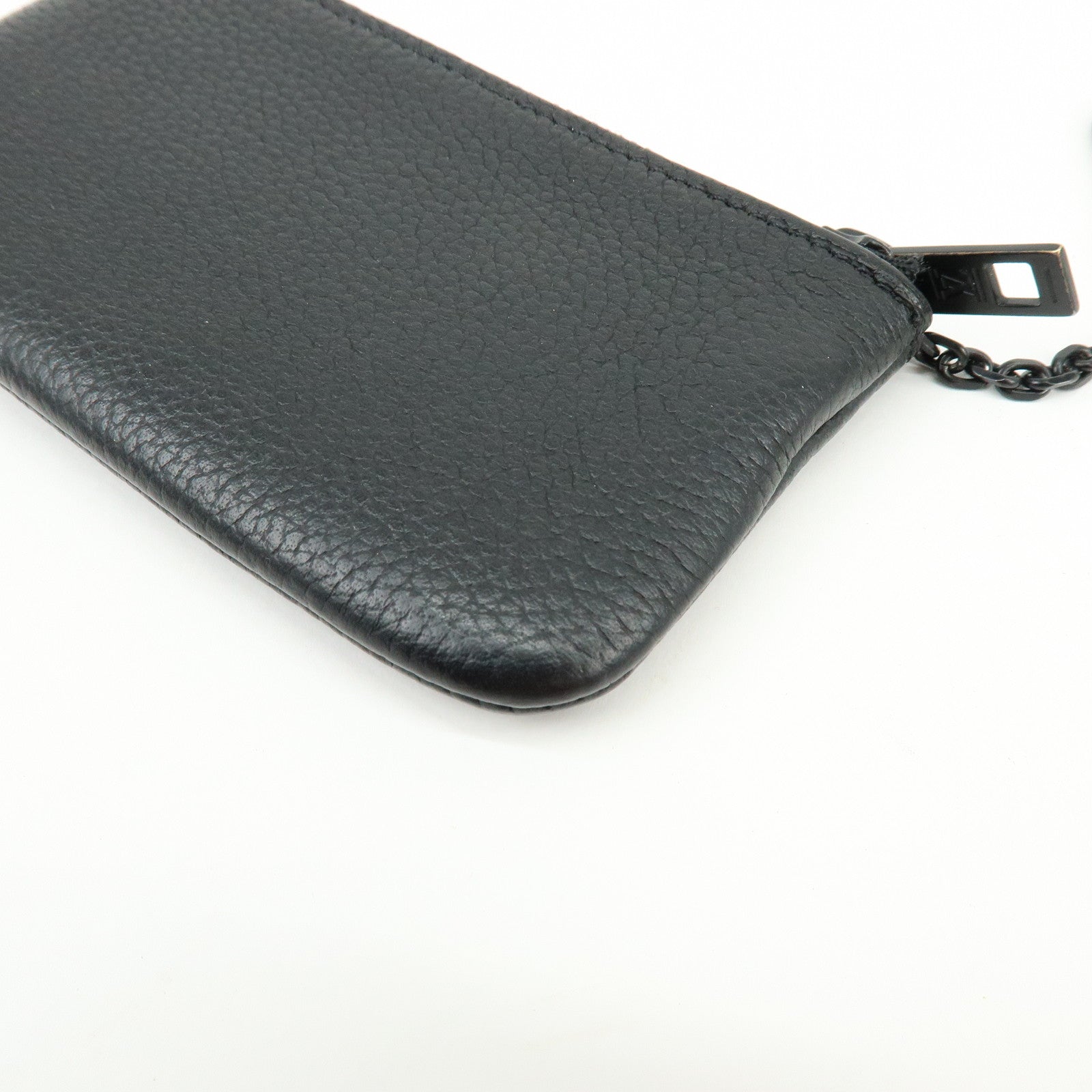 Louis Vuitton Aerogram Pochette Cles Coin Case Noir Black M81031