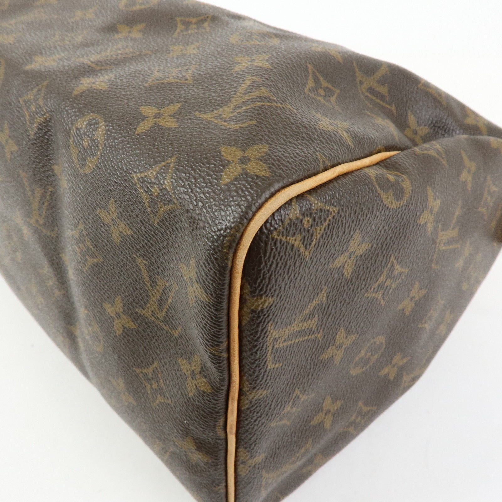Louis Vuitton Monogram Speedy 30 Boston Bag Hand Bag Brown M41526