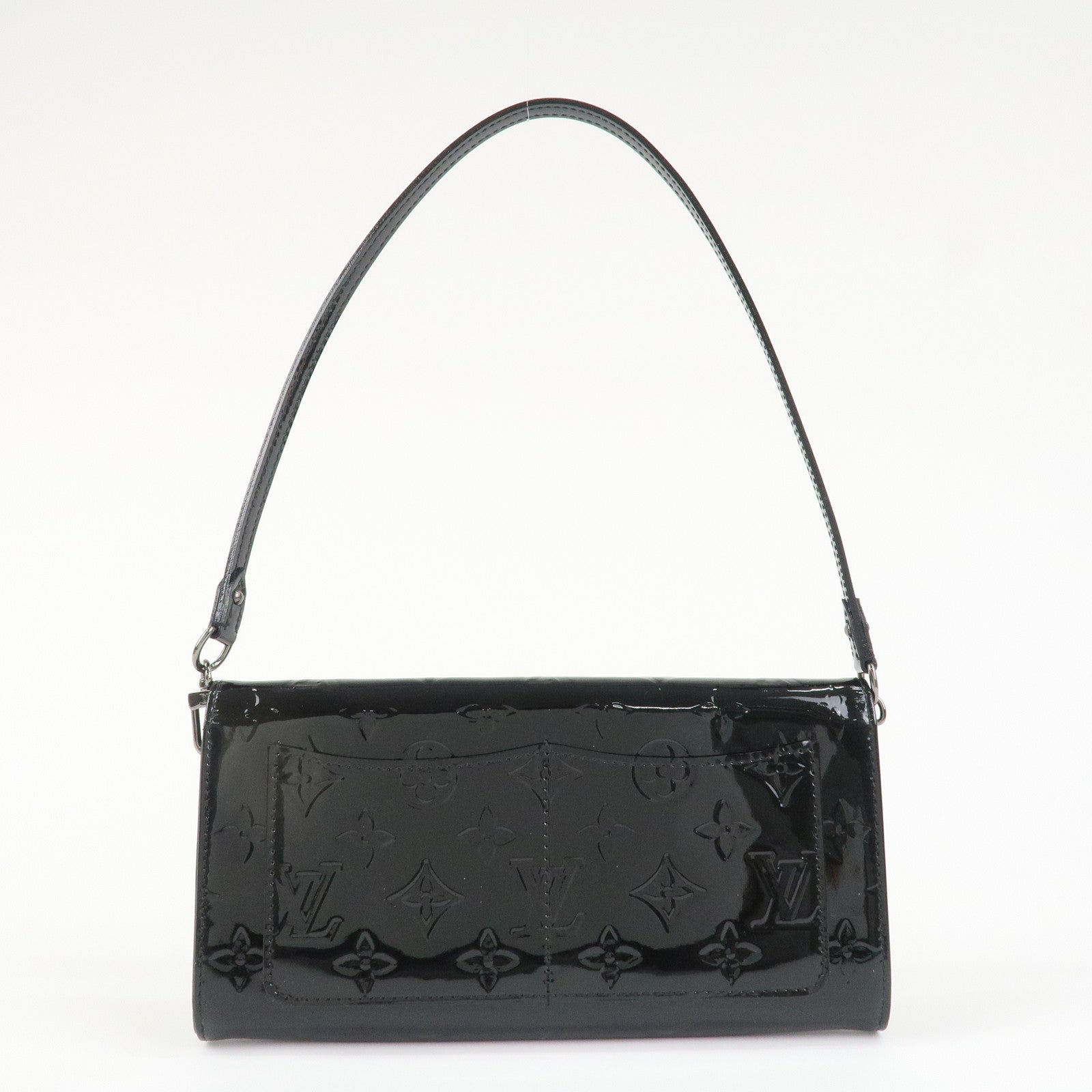 Louis Vuitton Monogram Vernis Rossmore MM Shoulder Bag Noir M90069 Used