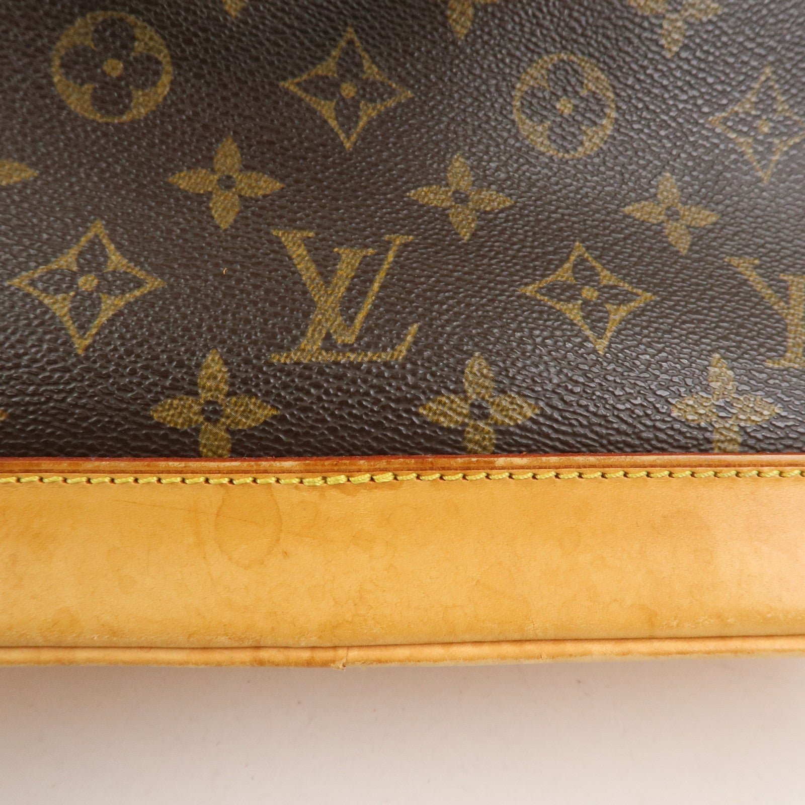 Louis Vuitton Monogram Canvas Alma Hand Bag Brown M51130