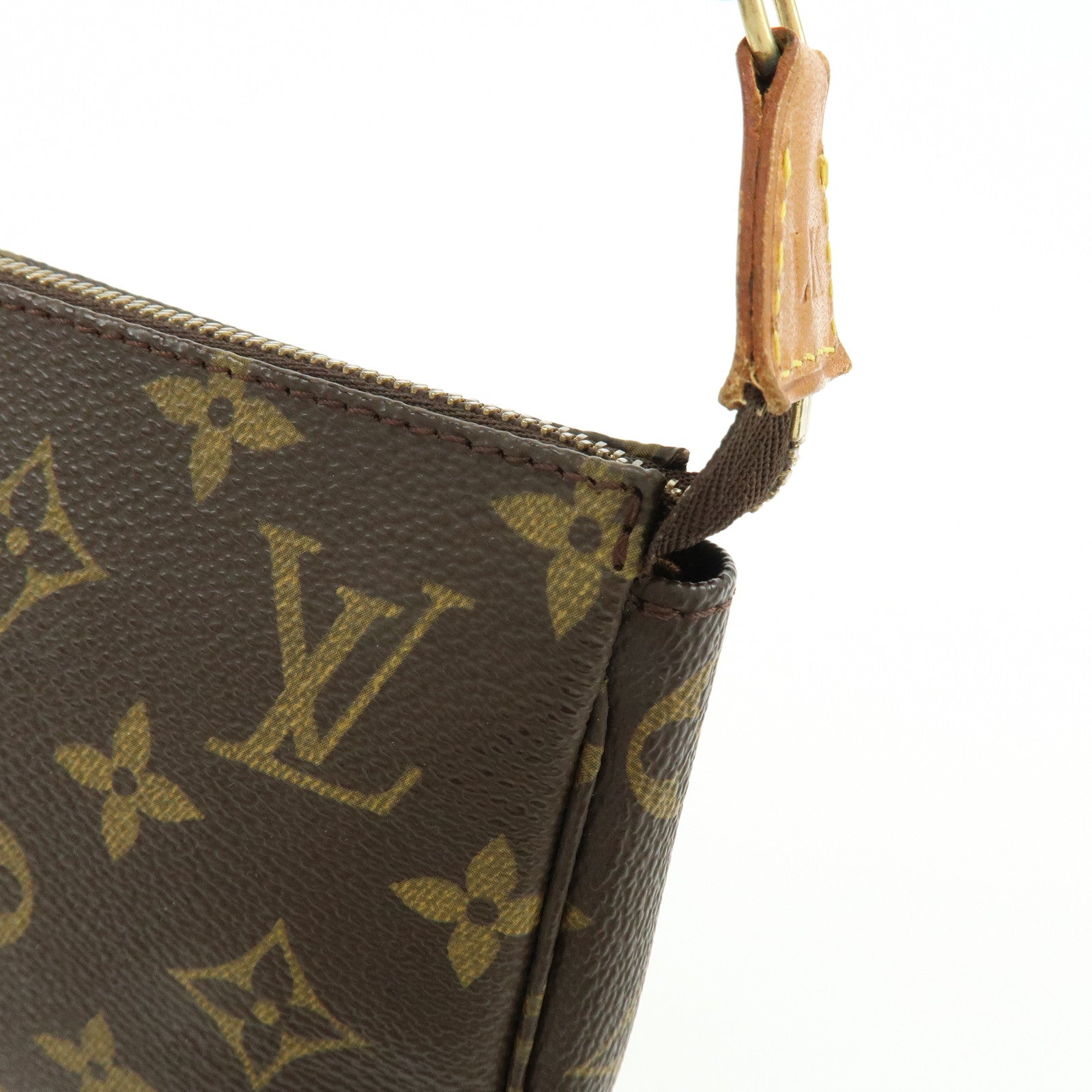 Louis Vuitton Monogram Pochette Accessoires Pouch Hand Bag M51980