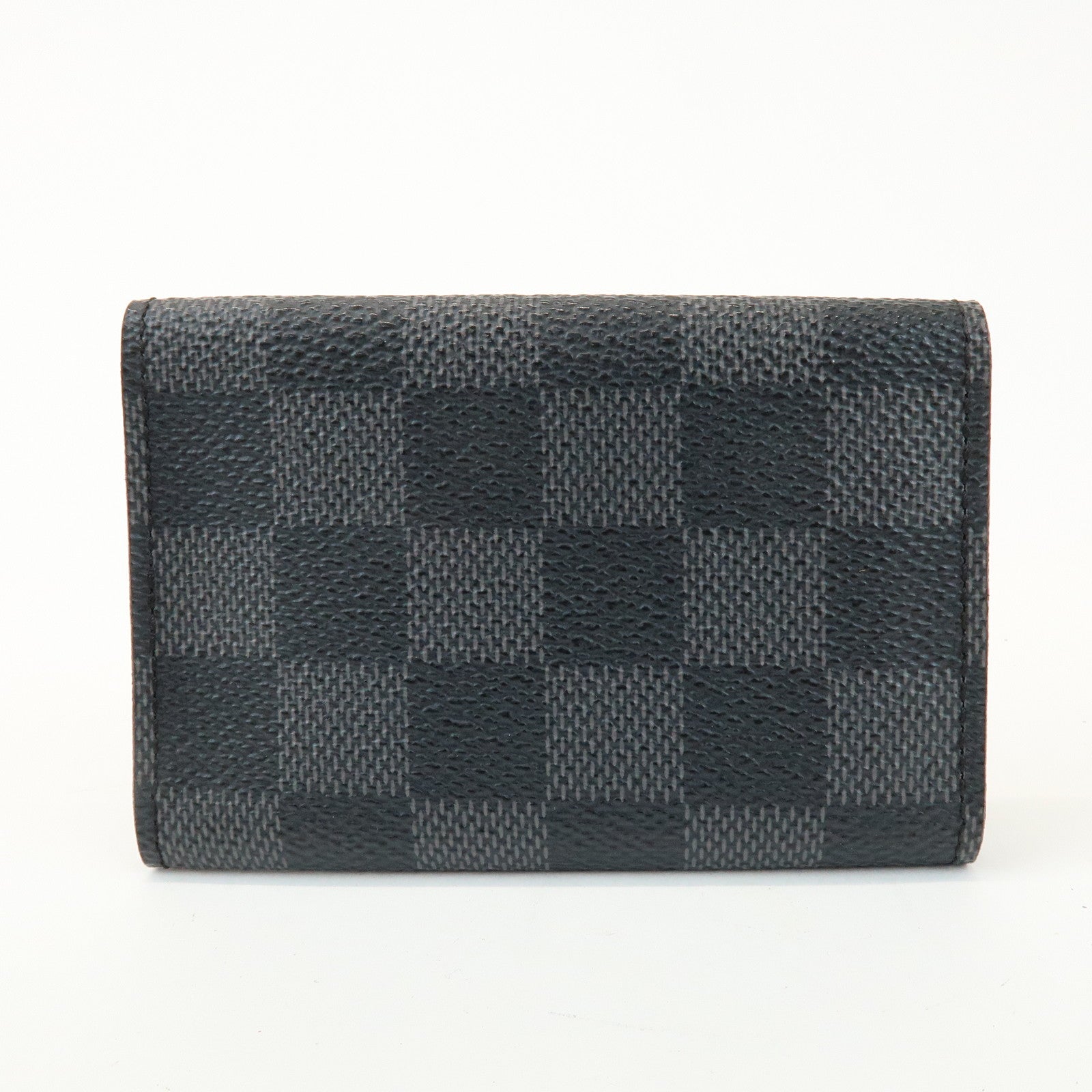 Louis Vuitton Damier Graphite Multicle 6 Key Case Gray Black N62662