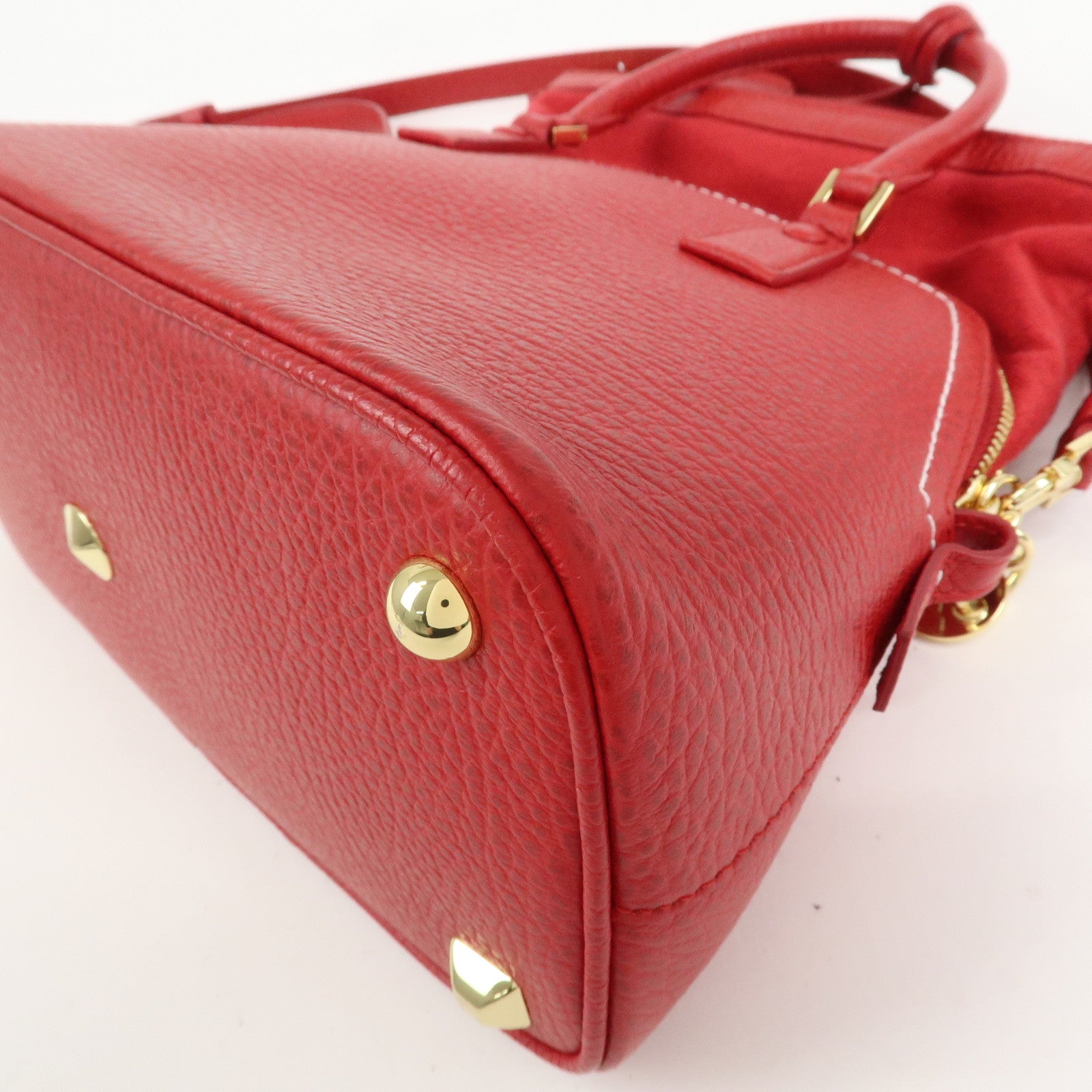 Maison Margiela 5AC Grained Calf Leather 2 Way Red S56WG0082
