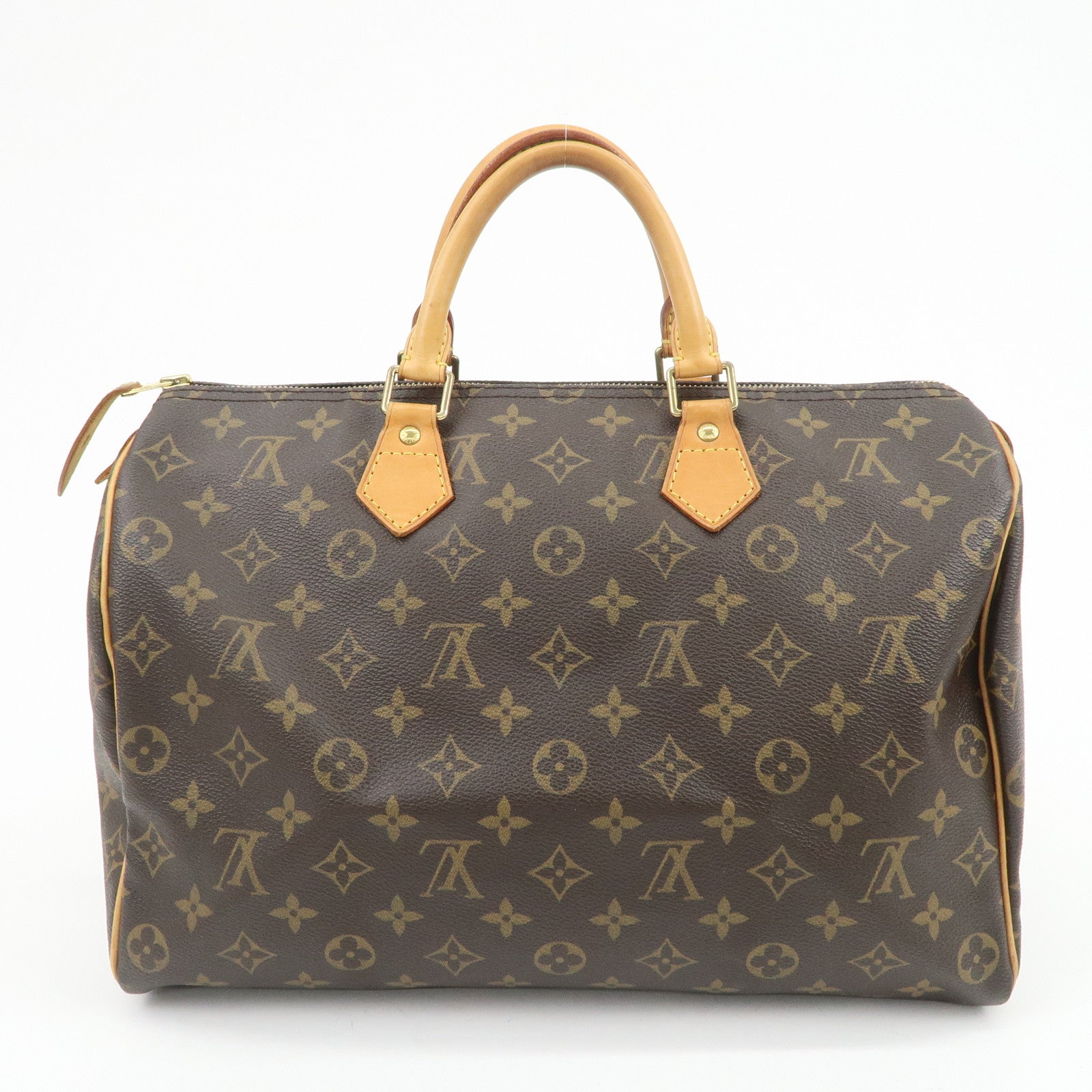 Louis Vuitton Monogram Speedy 35 Boston Bag Hand Bag M41524