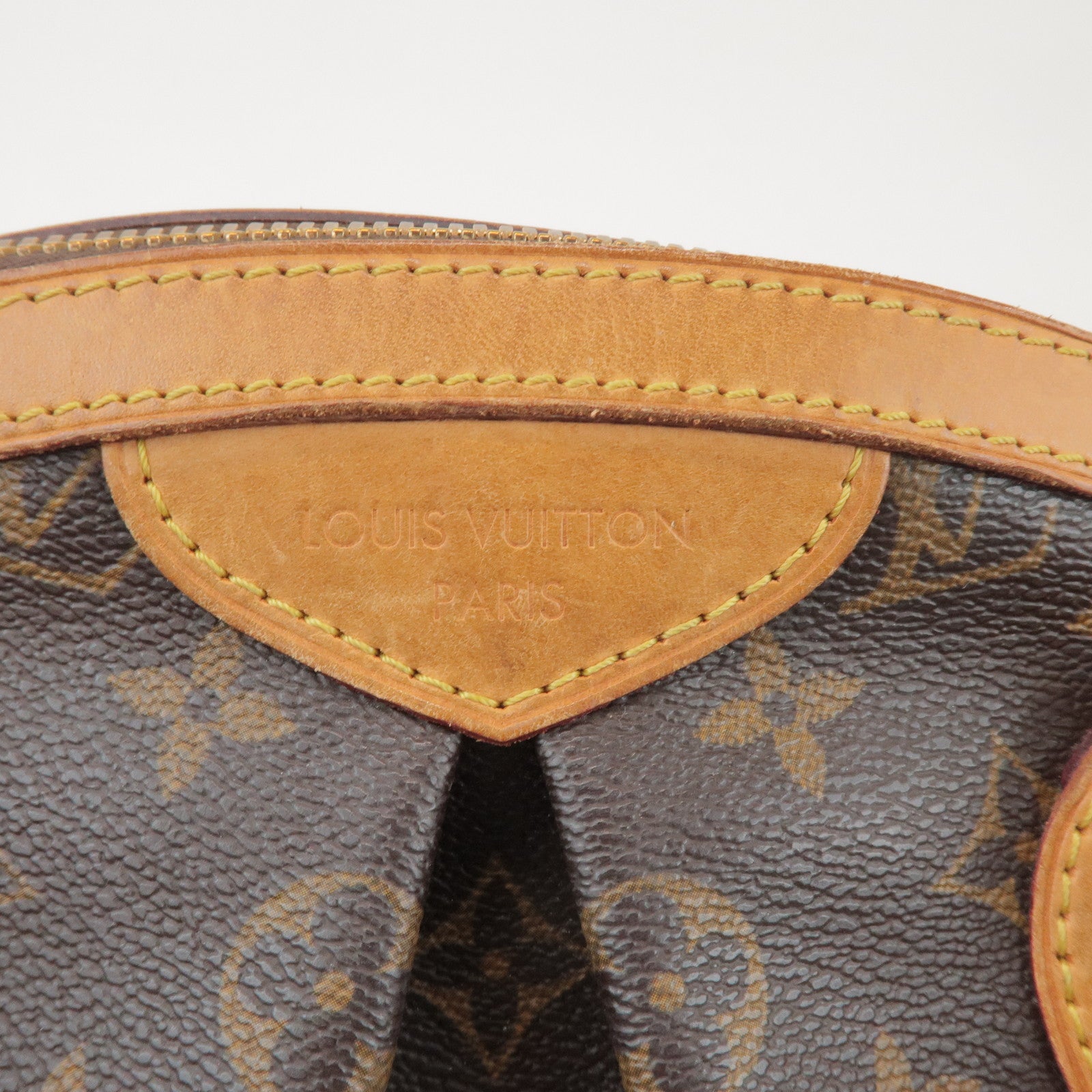 Louis Vuitton Monogram Tivoli PM Hand Bag Shoulder Bag Brown M40143